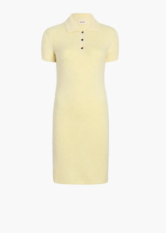 Graciela Dress in Yuzu sold by KHAITE