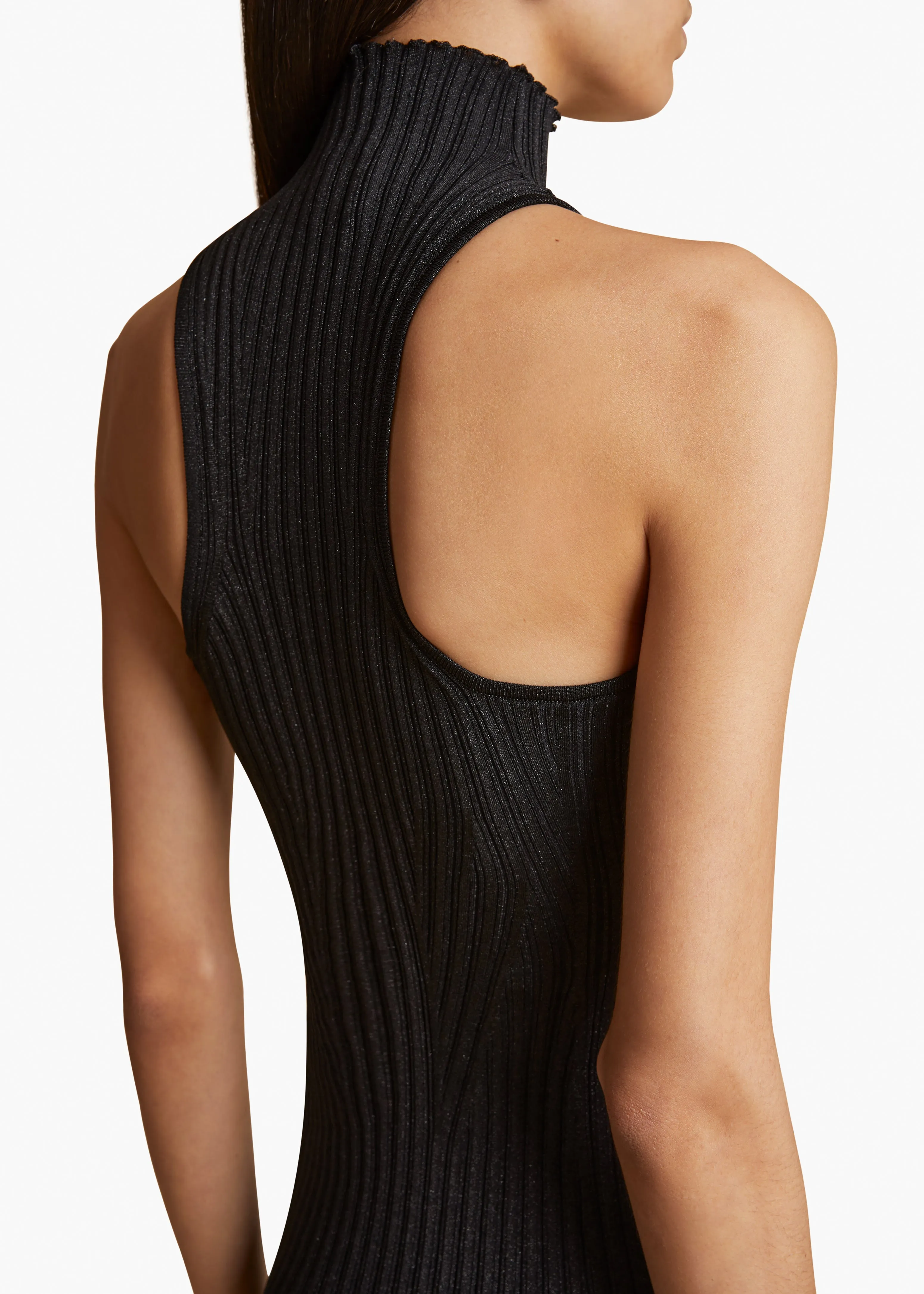 Zare Dress in Black sold by KHAITE product image thumbnail 5