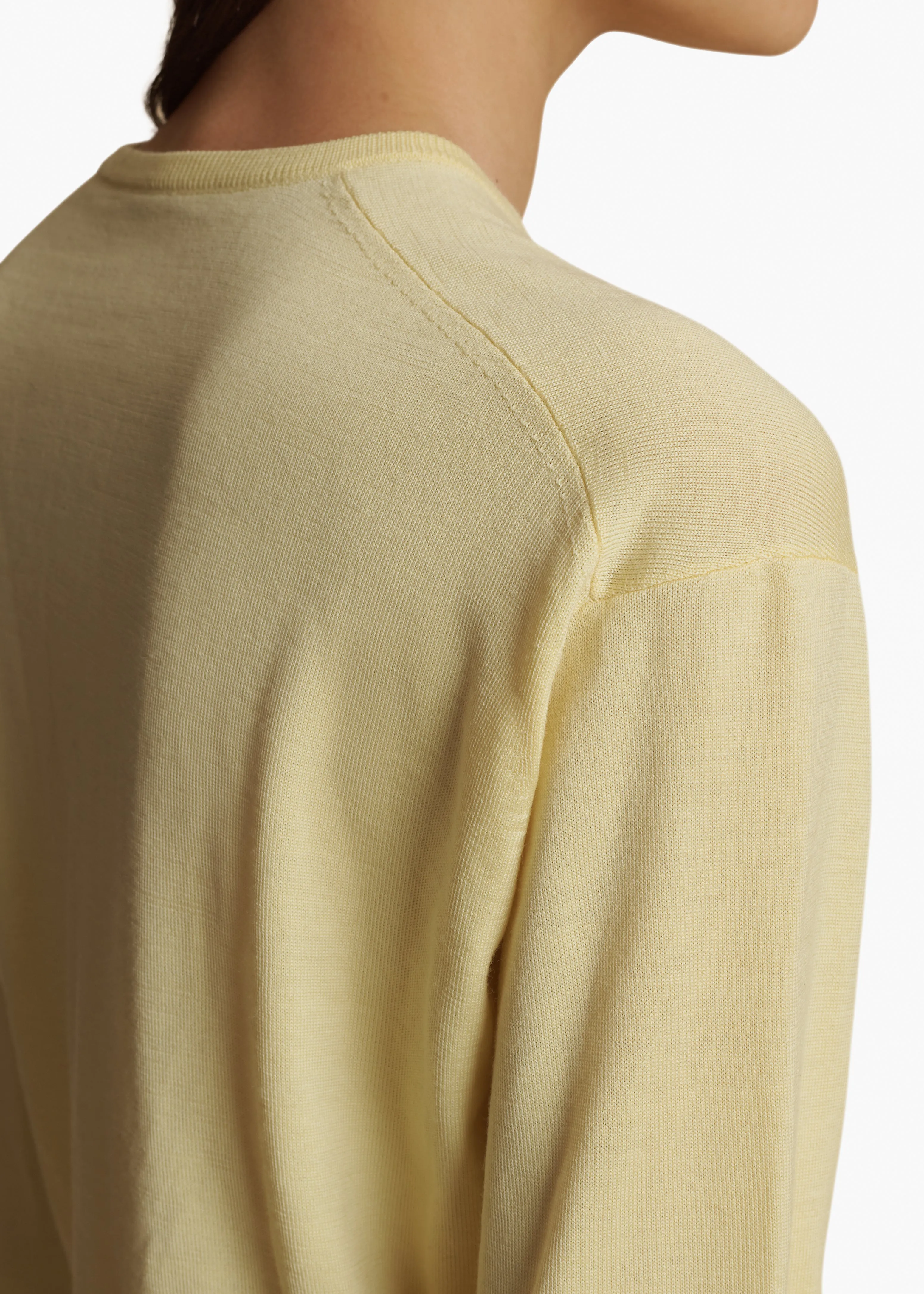 Jackie Cardigan in Yuzu sold by KHAITE product image thumbnail 5