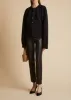 The Emili Cardigan in Black sold by KHAITE