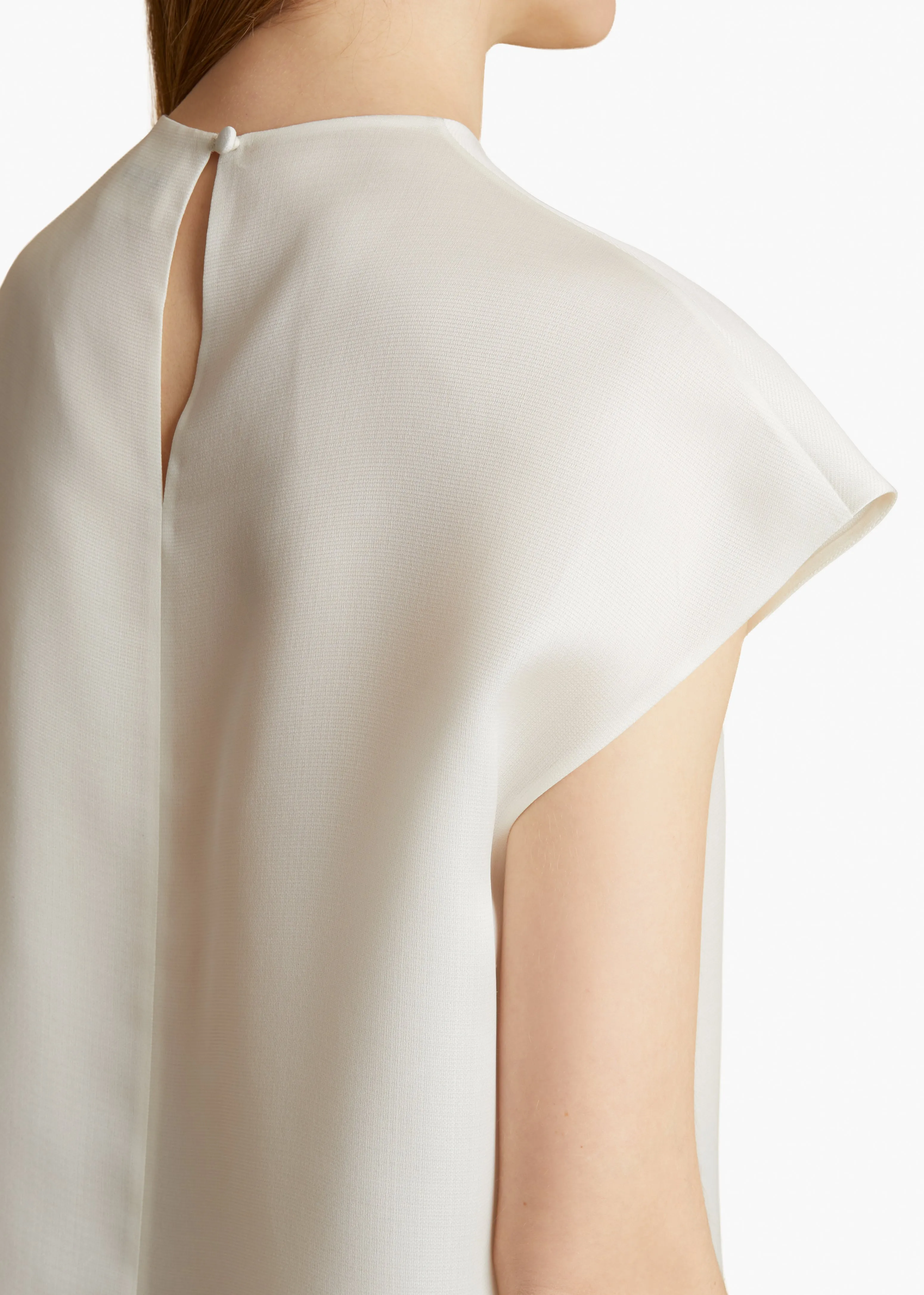 Lohan Dress in Chalk sold by KHAITE product image thumbnail 5