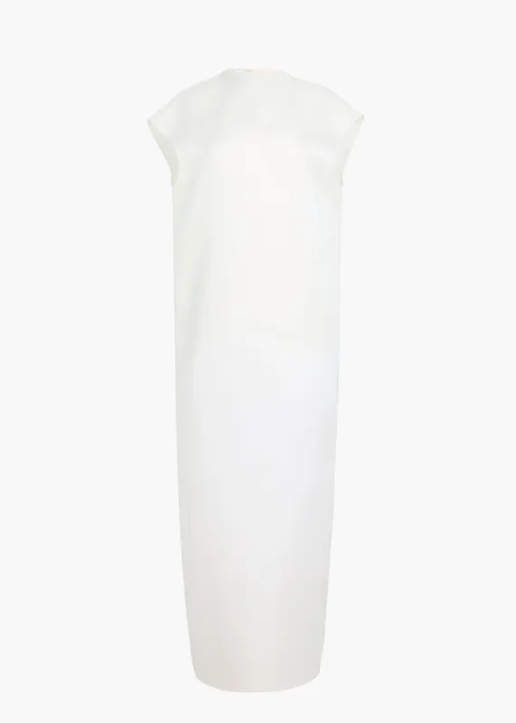 Lohan Dress in Chalk sold by KHAITE