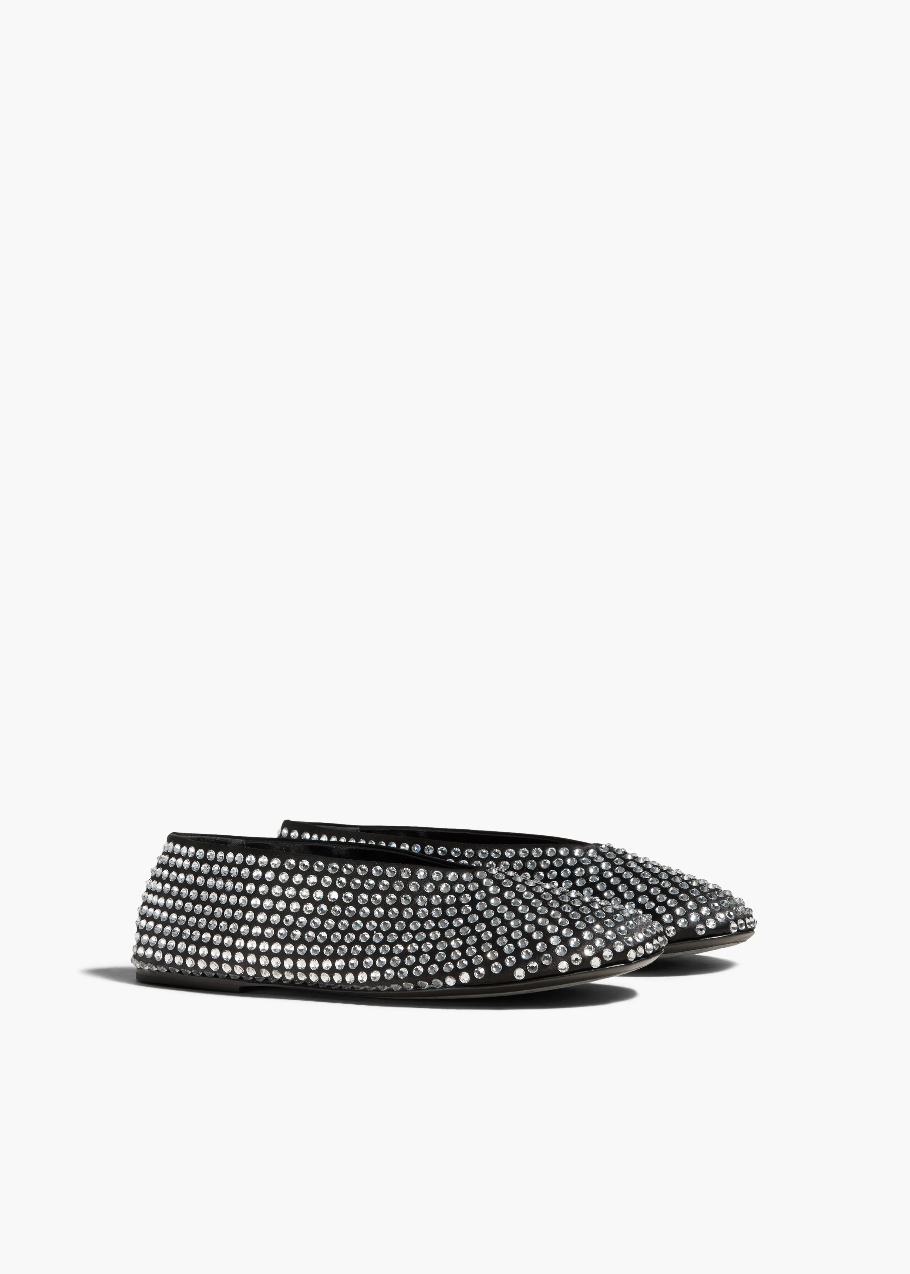 Marcy Flat in Black with Crystals sold by KHAITE product image thumbnail 2