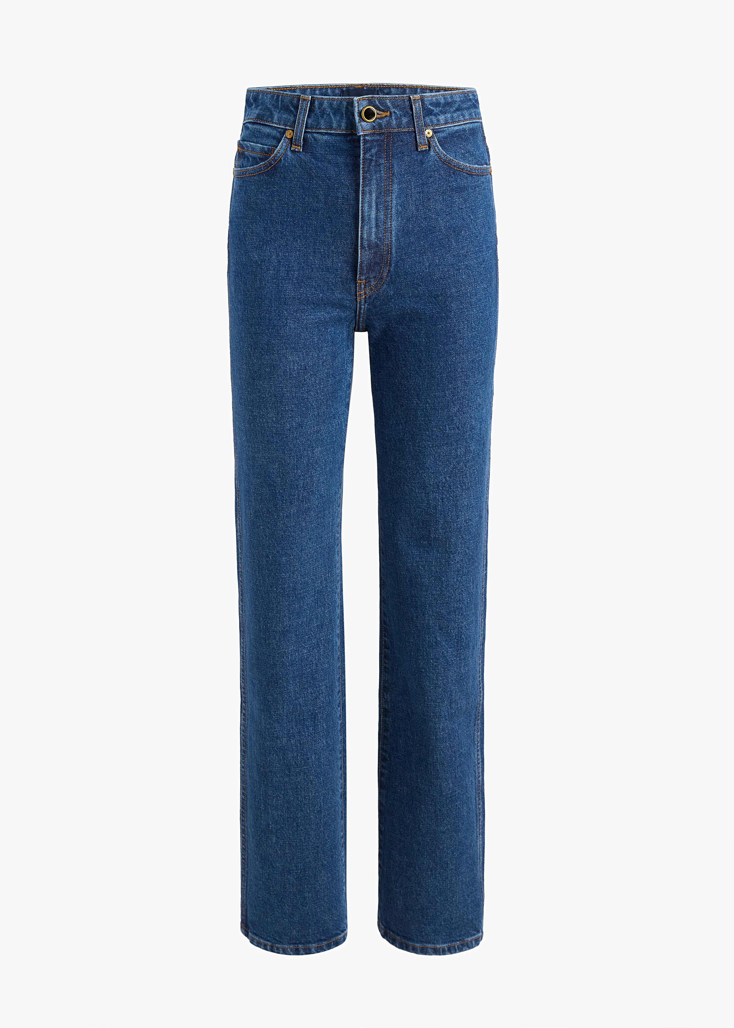 Danielle Stretch Jean in Montgomery sold by KHAITE