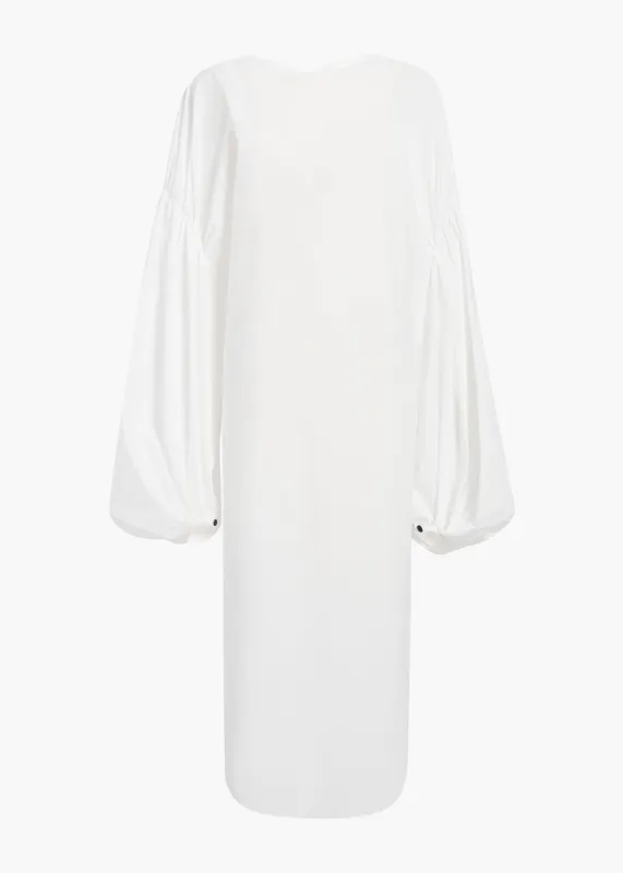 Zelma Dress in White sold by KHAITE
