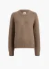 Mae Sweater in Barley sold by KHAITE