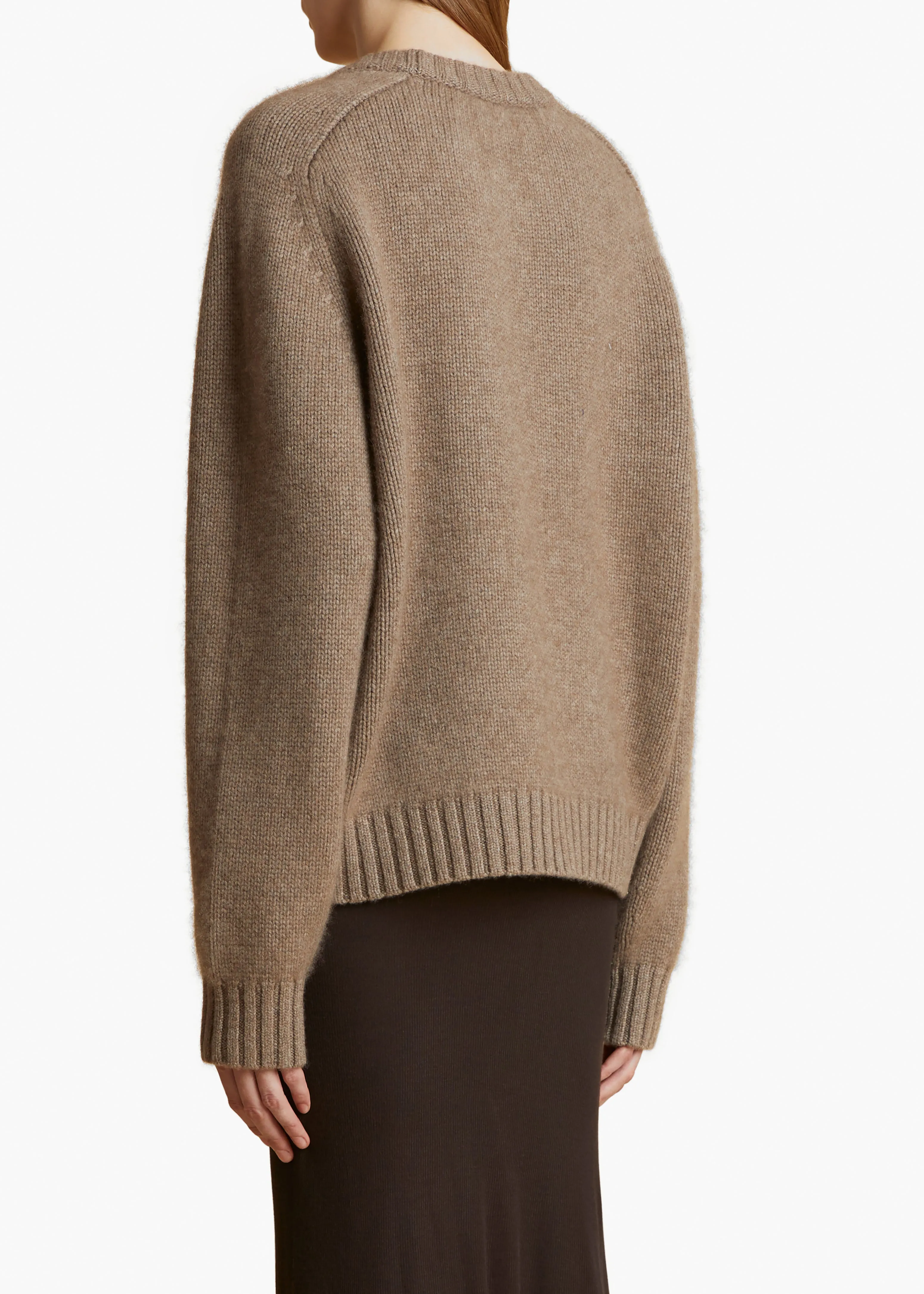 Mae Sweater in Barley sold by KHAITE product image thumbnail 4