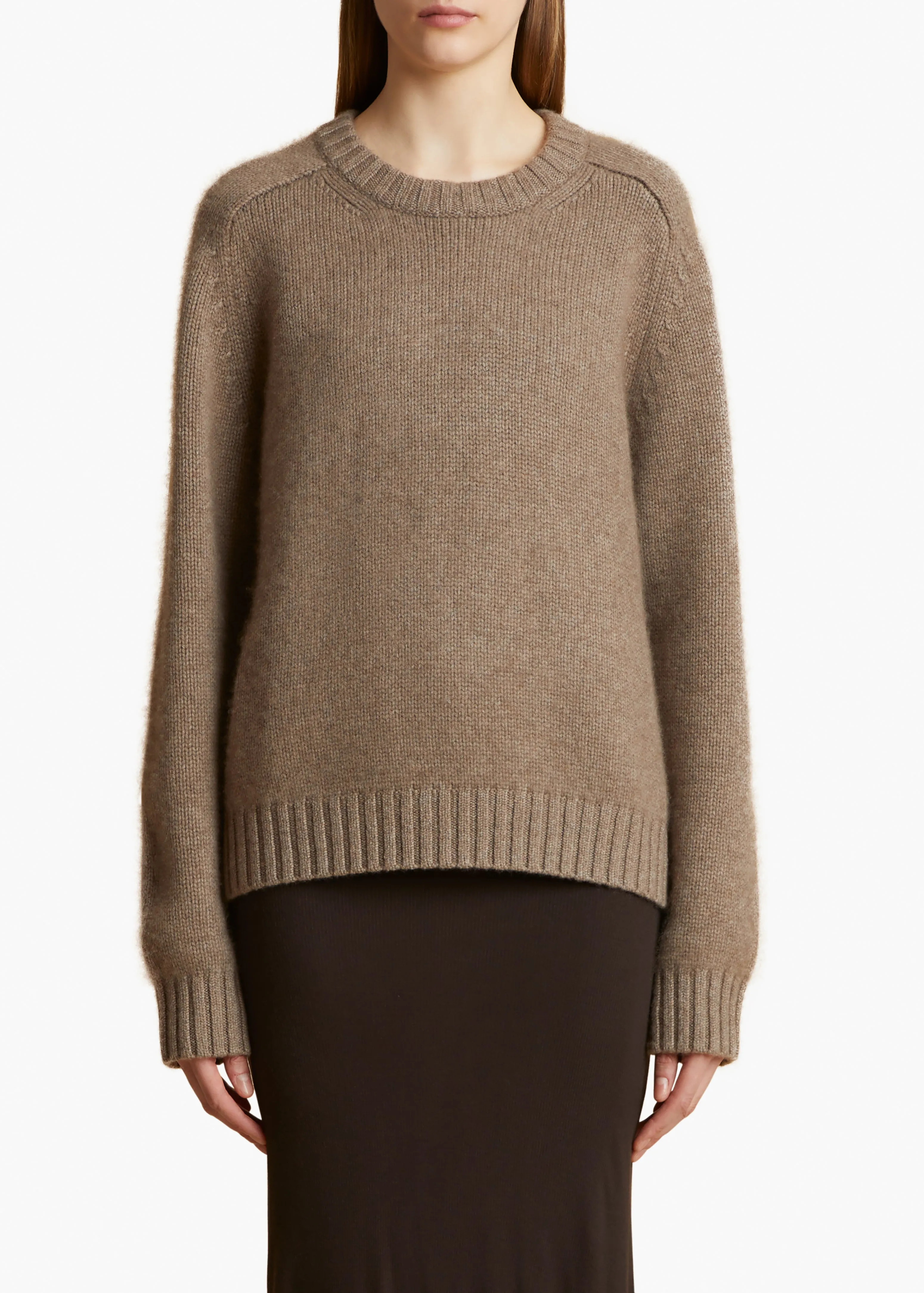 Mae Sweater in Barley sold by KHAITE product image thumbnail 3