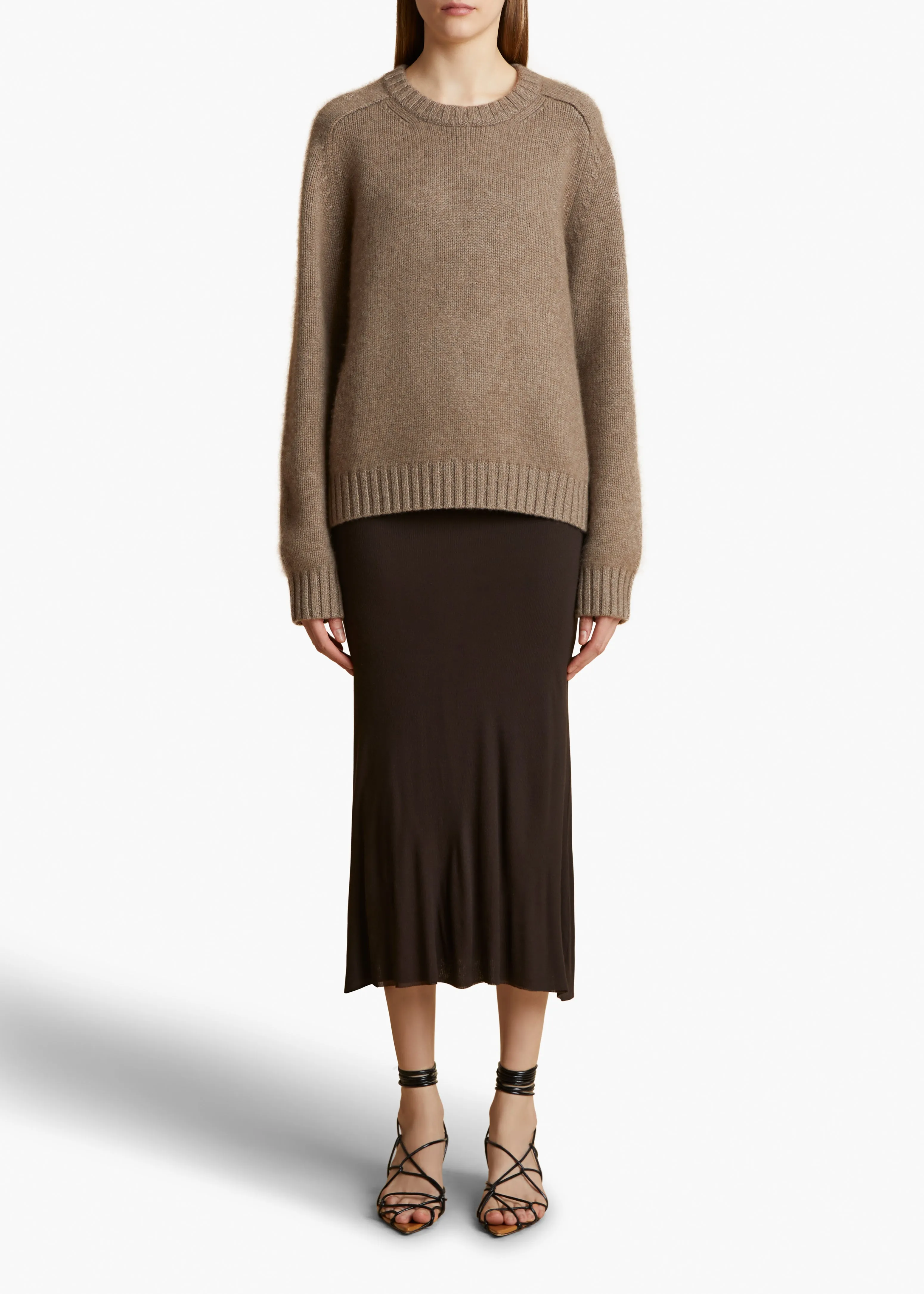 Mae Sweater in Barley sold by KHAITE product image thumbnail 2