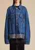 The Grizzo Jacket in Archer with Studs sold by KHAITE