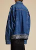 The Grizzo Jacket in Archer with Studs sold by KHAITE