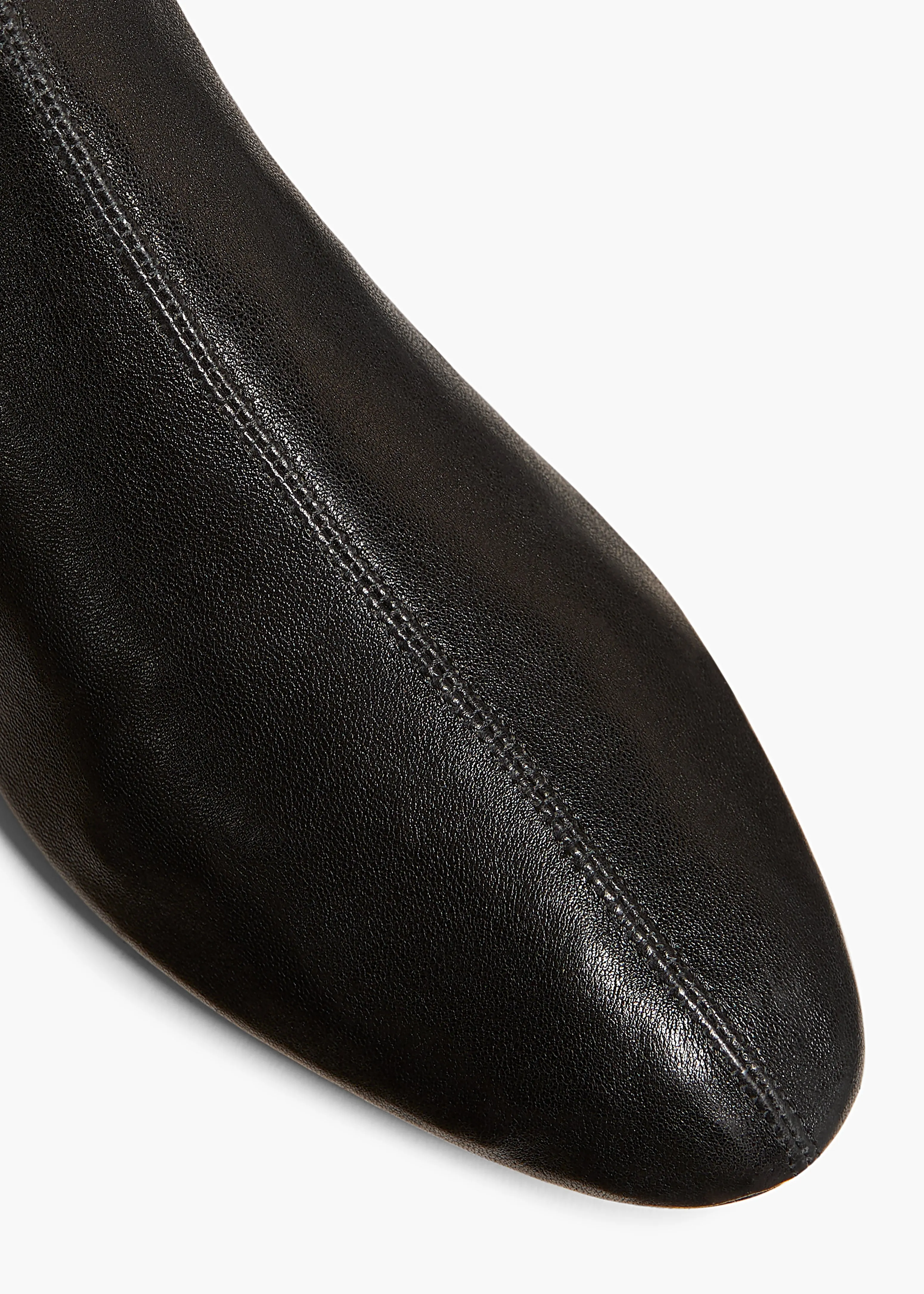 Apollo Over-the-Knee Flat Boot in Black Leather sold by KHAITE product image thumbnail 4