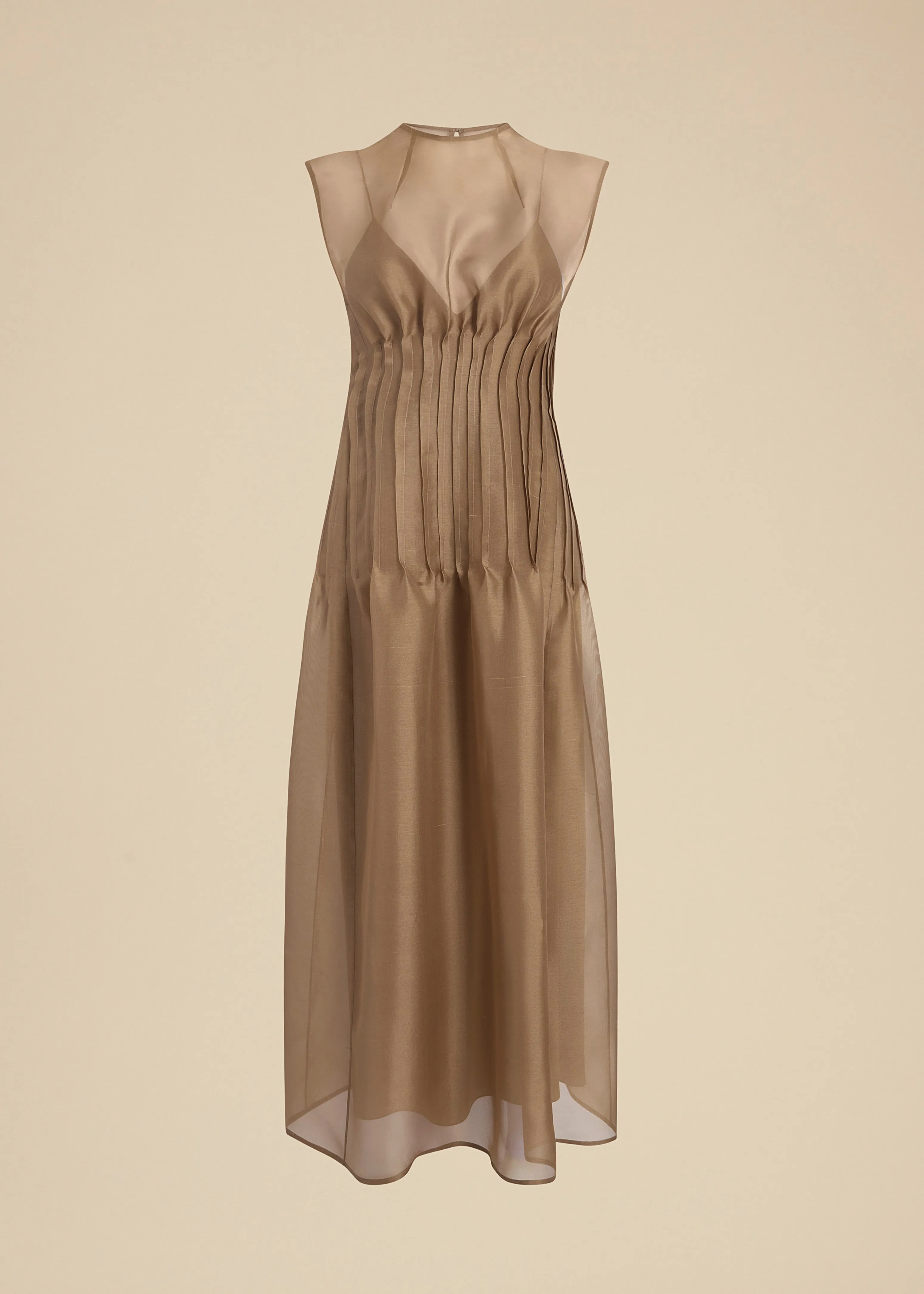 jacquard knit midi dress Kalista Jacquard Knit Midi Dress with Flared Sleeves and Buttons
