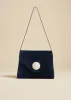 Bobbi Bag in Midnight Suede sold by KHAITE