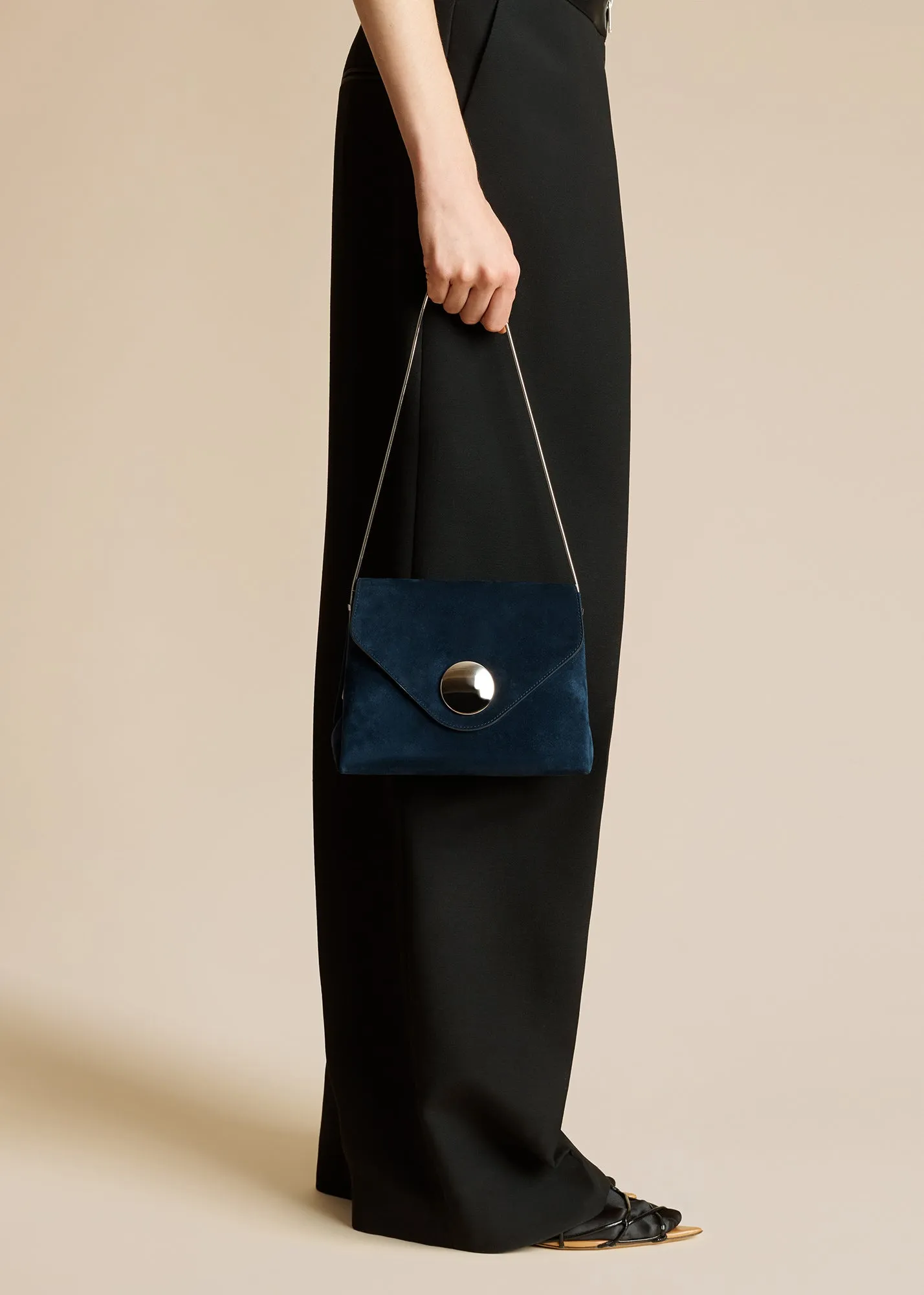 Bobbi Bag in Midnight Suede sold by KHAITE product image thumbnail 5