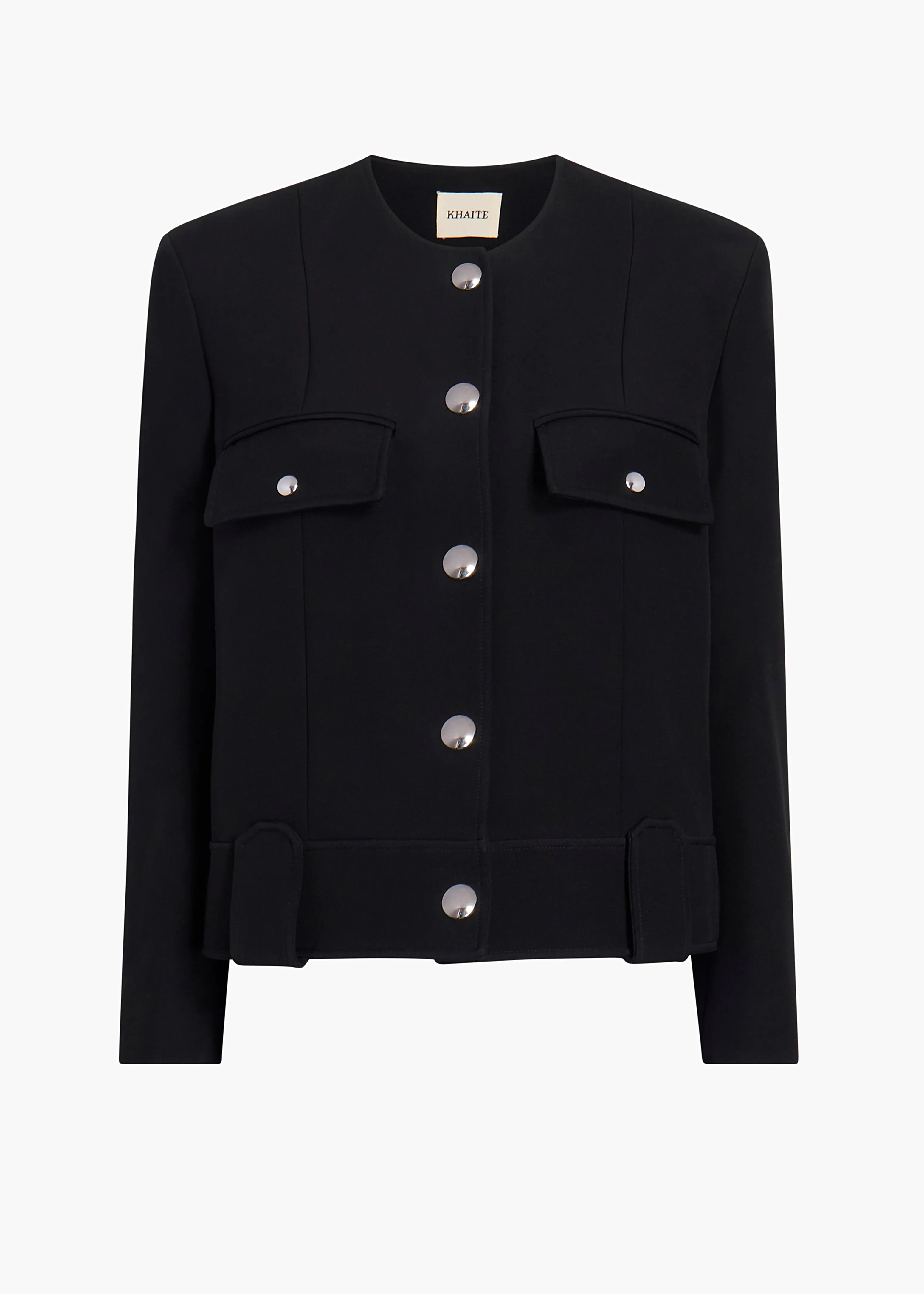 Laybin Jacket in Black sold by KHAITE