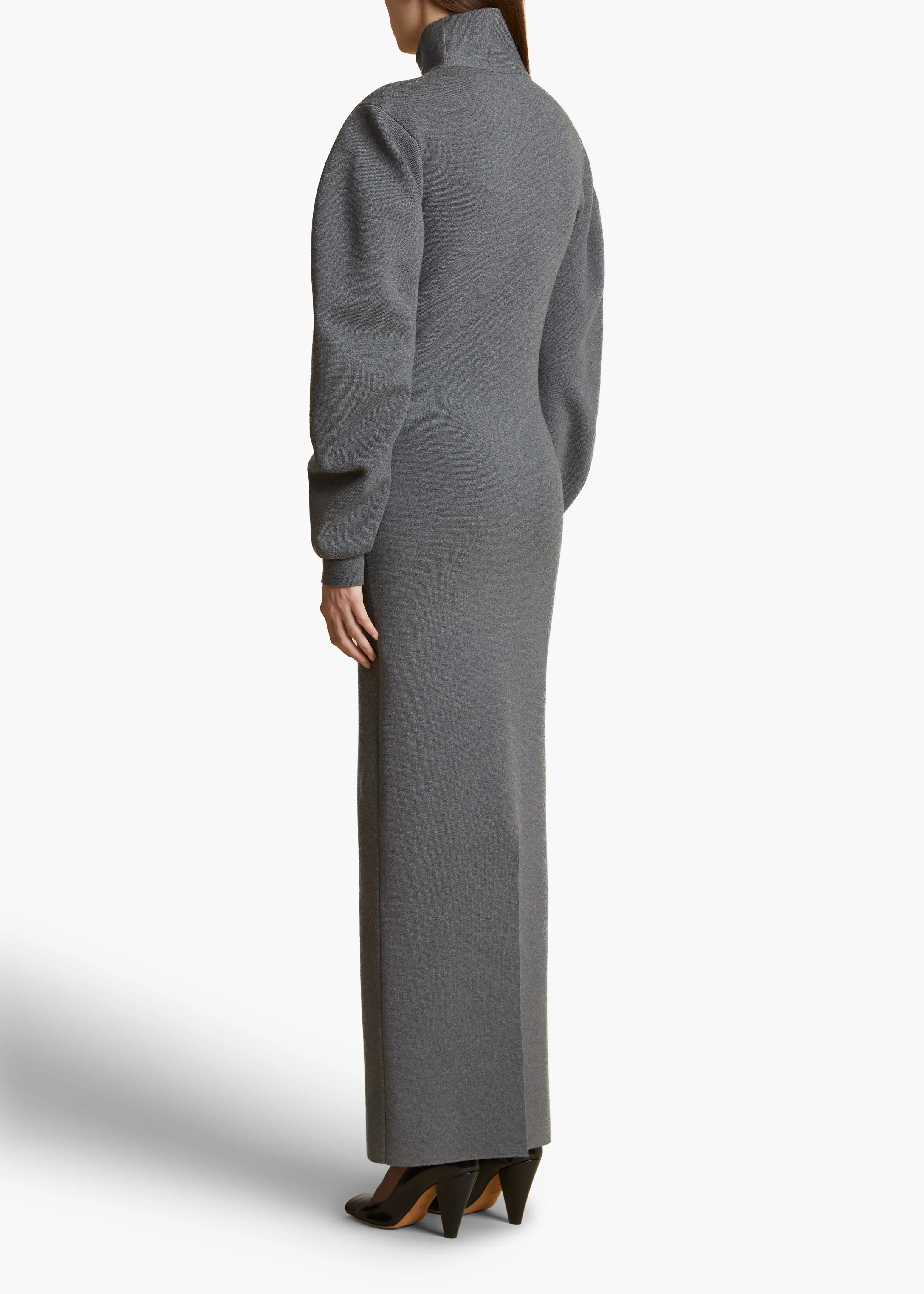 Storm Dress in Sterling sold by KHAITE product image thumbnail 3