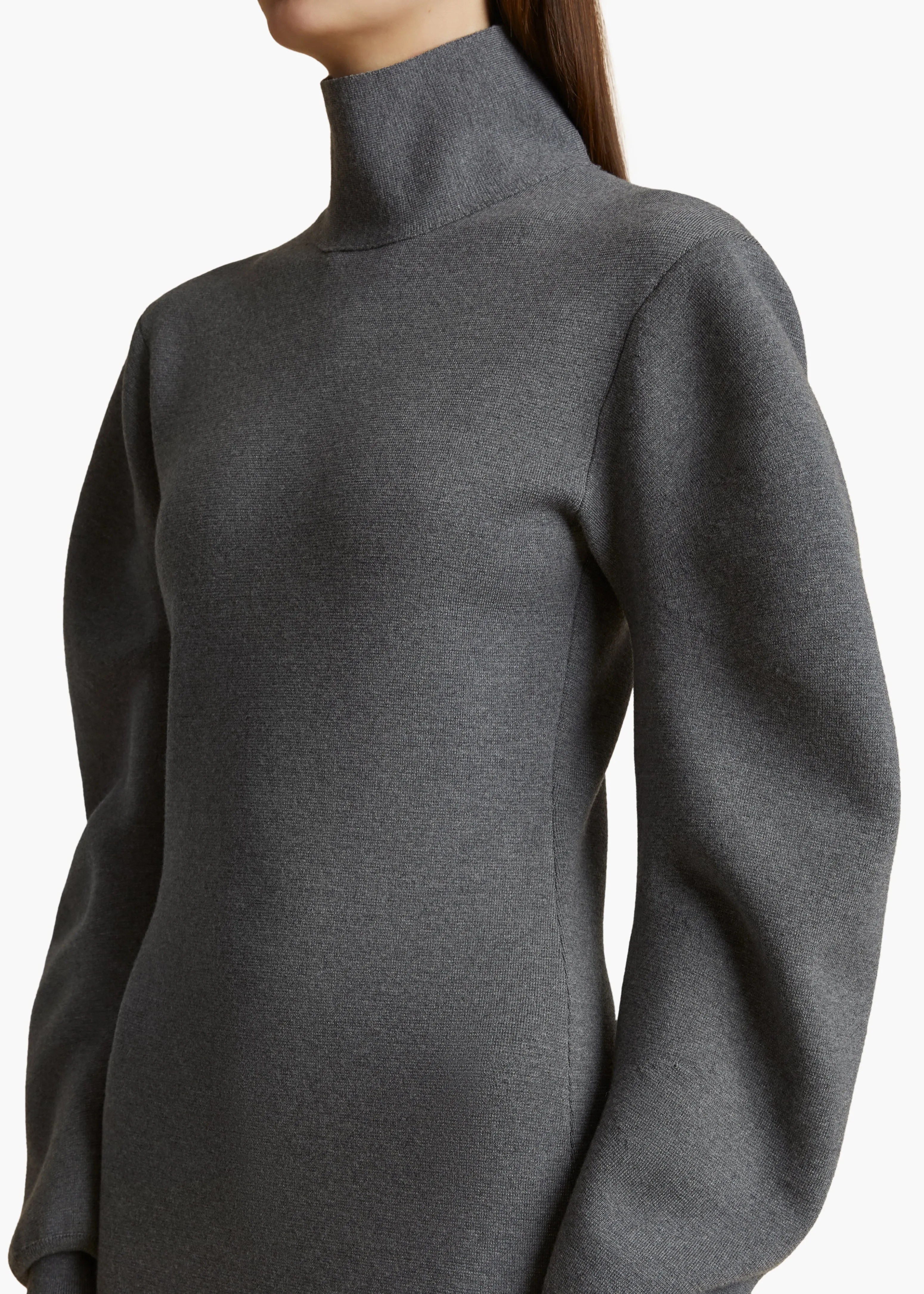 Storm Dress in Sterling sold by KHAITE product image thumbnail 4