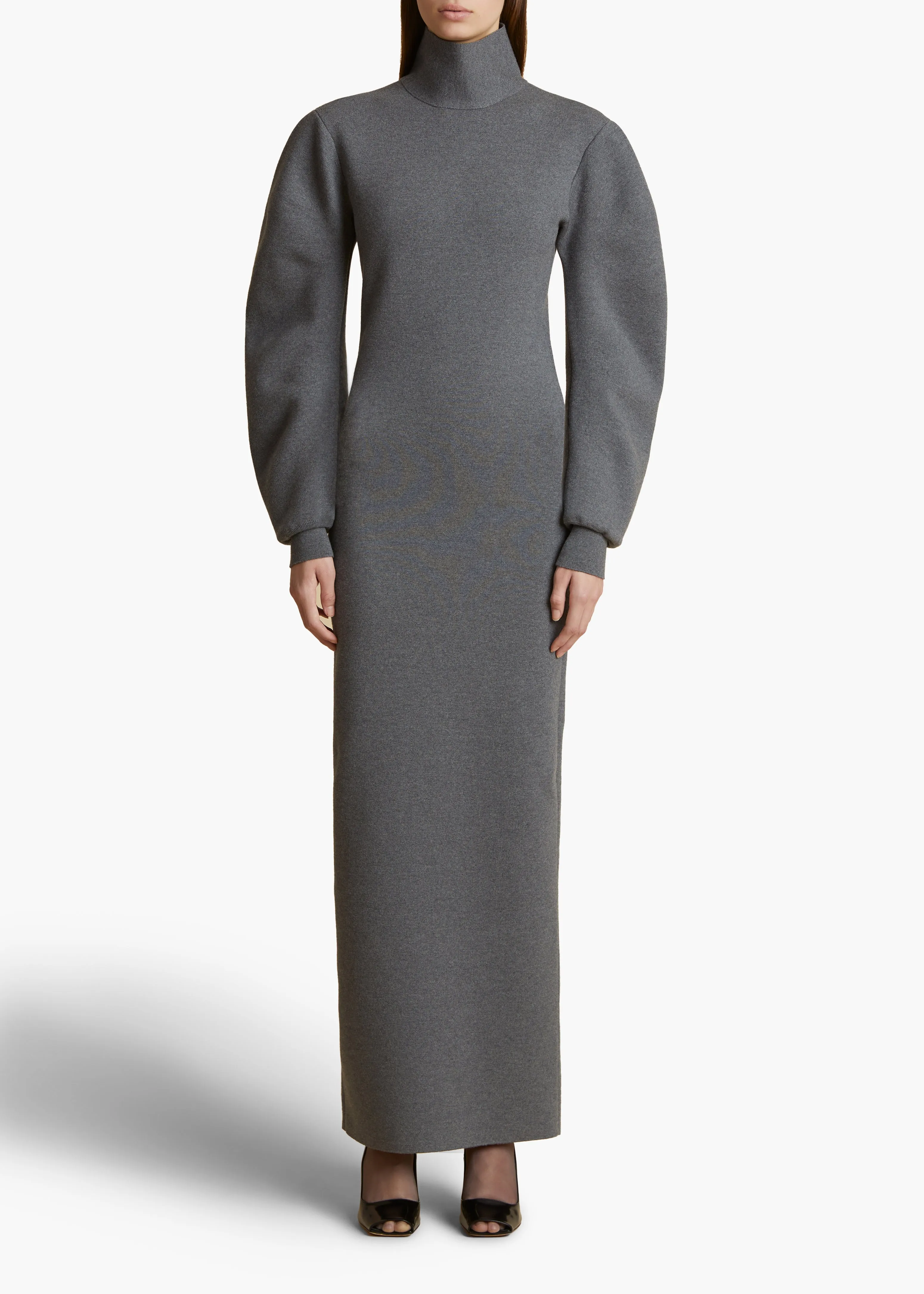 Storm Dress in Sterling sold by KHAITE product image thumbnail 2