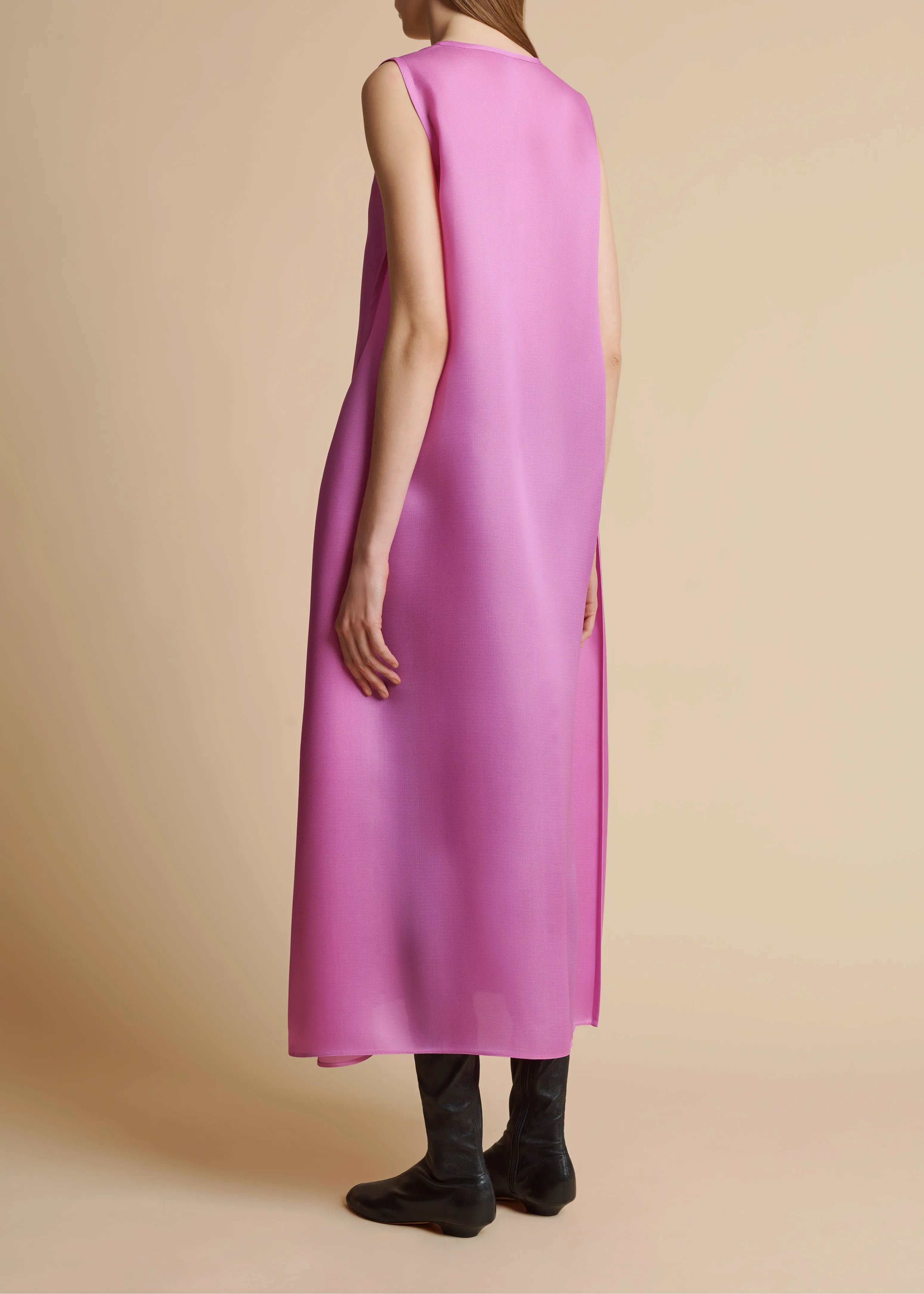 Coli Dress in Orchid sold by KHAITE product image thumbnail 3