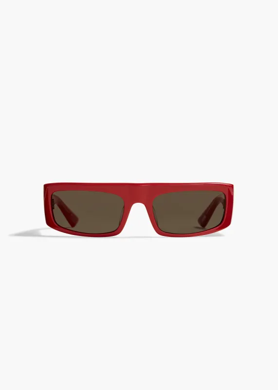 KHAITE x Oliver Peoples 1979C in Red and Grey sold by KHAITE