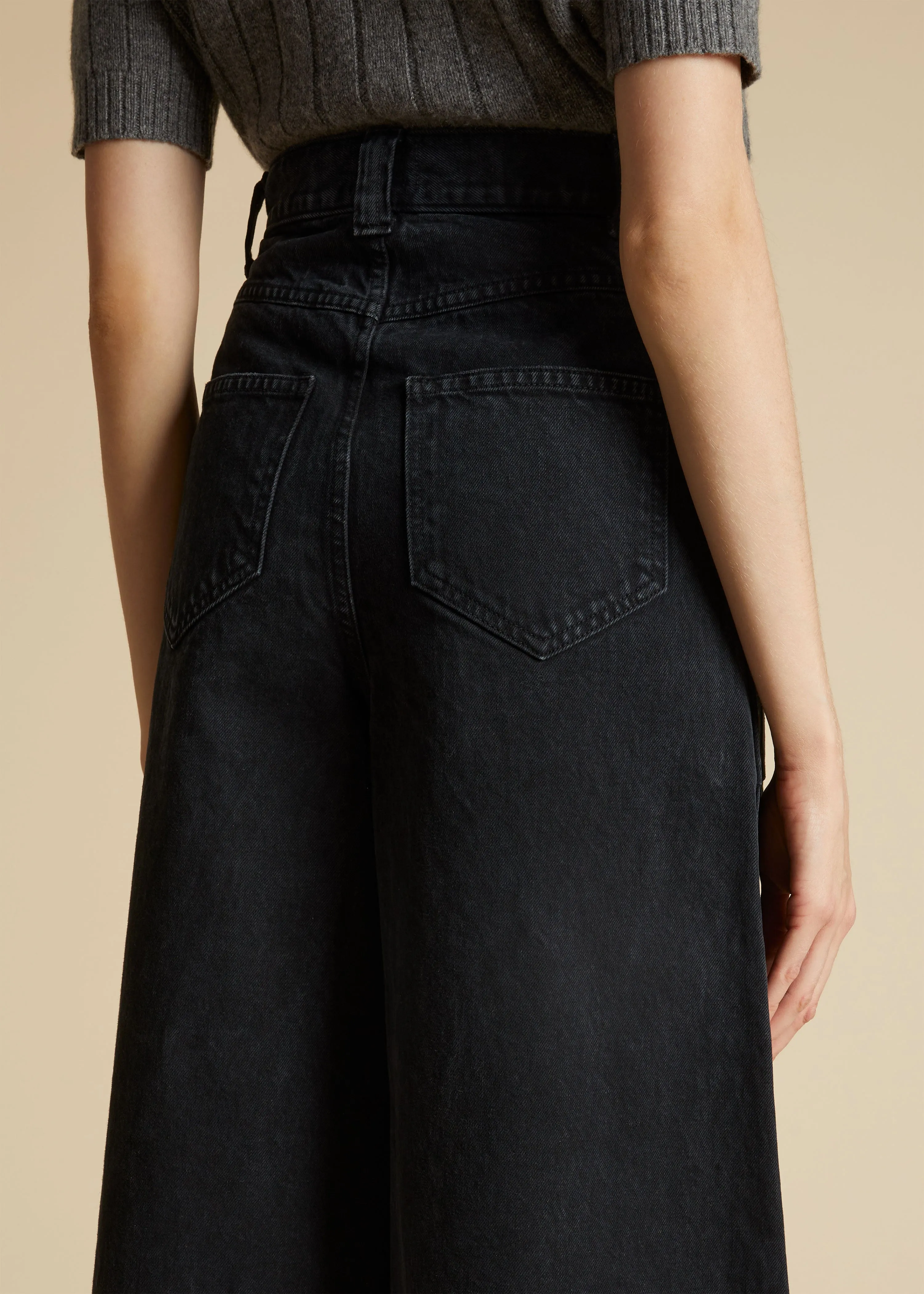 The Luey Culotte in Prescott sold by KHAITE product image thumbnail 5