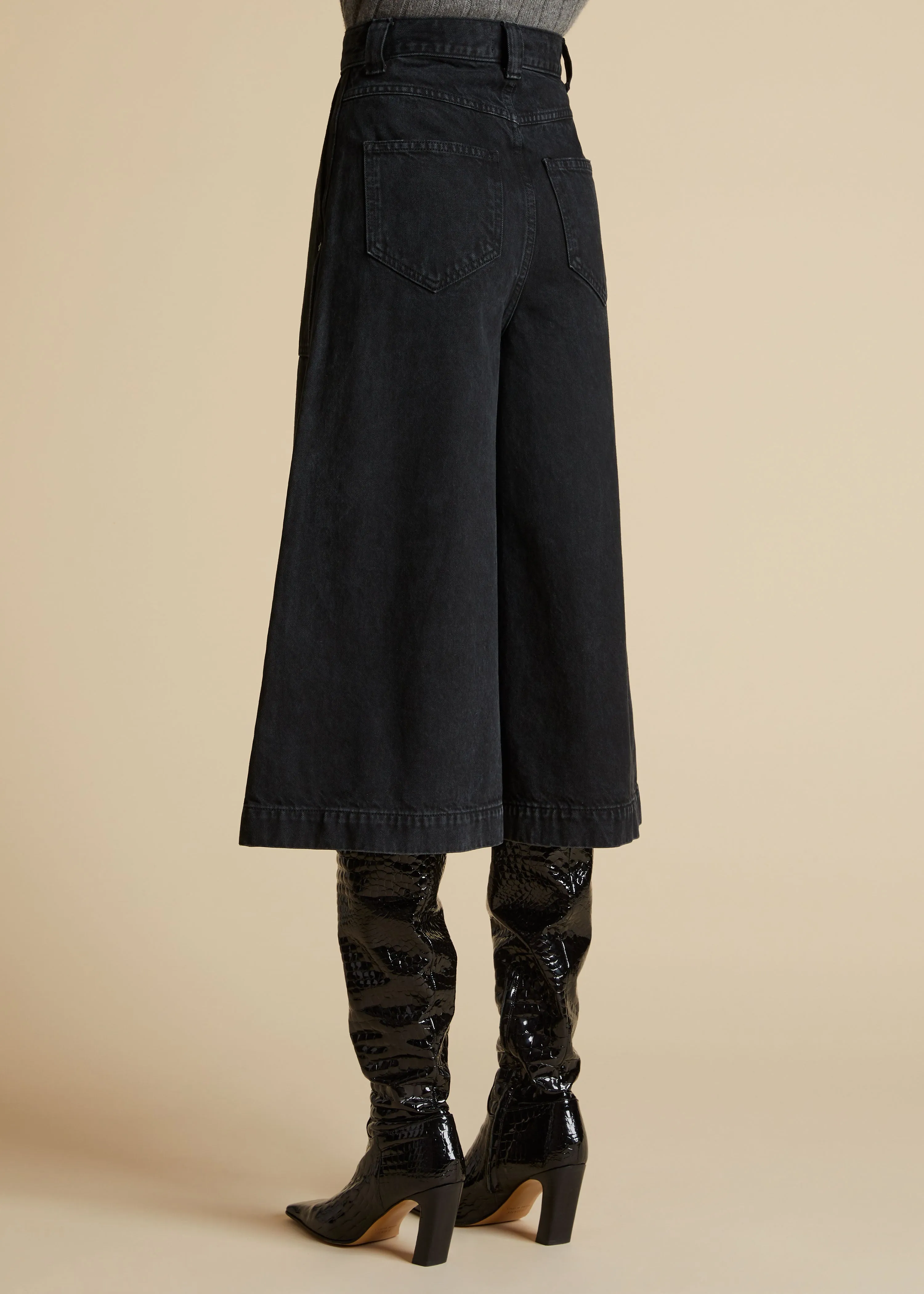 The Luey Culotte in Prescott sold by KHAITE product image thumbnail 3