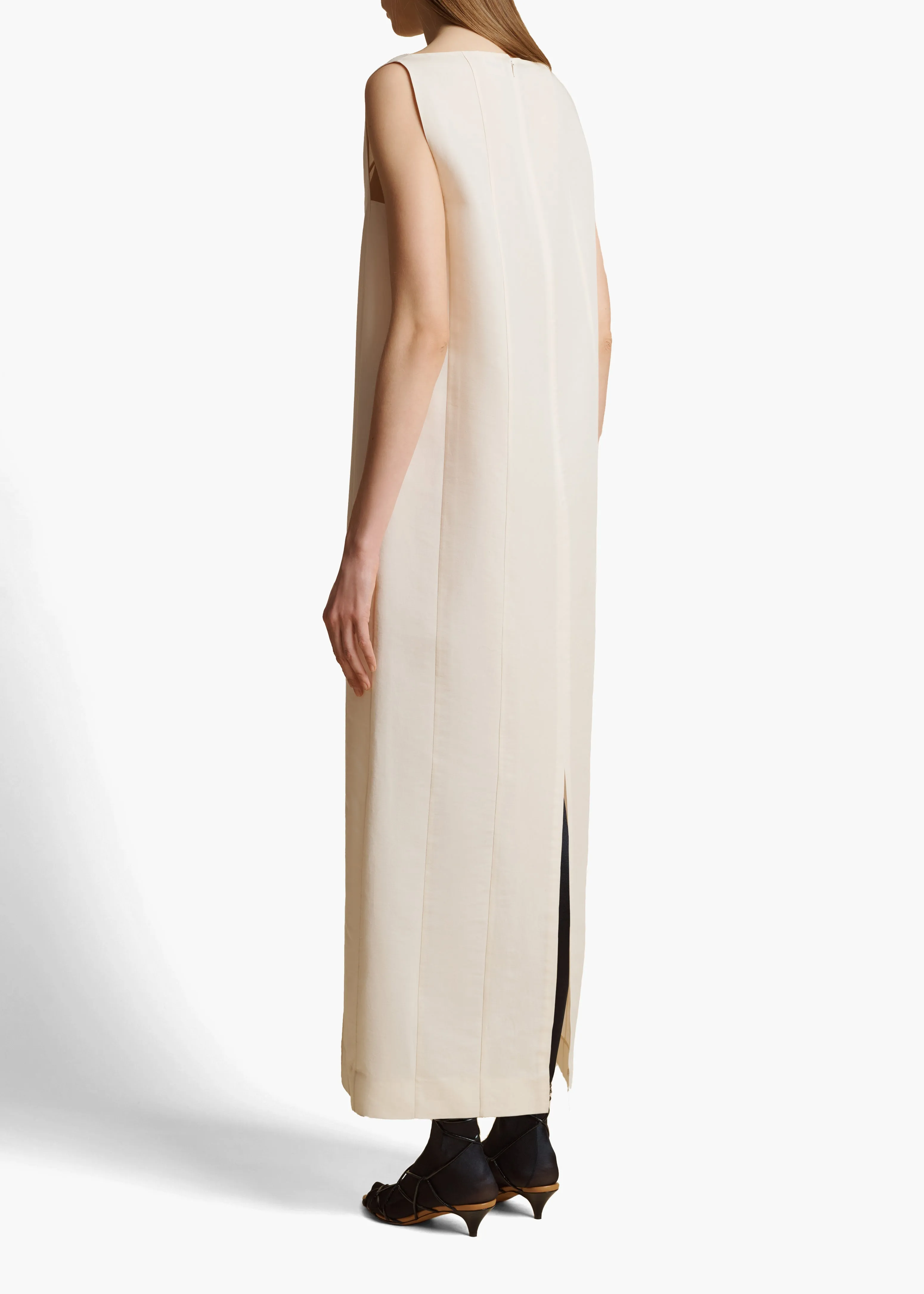 Martay Dress in Natural sold by KHAITE product image thumbnail 4