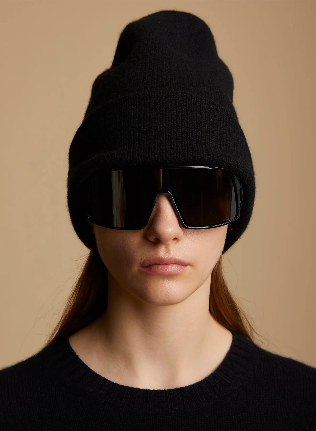 The Sochi Beanie in Black sold by KHAITE product image thumbnail 3