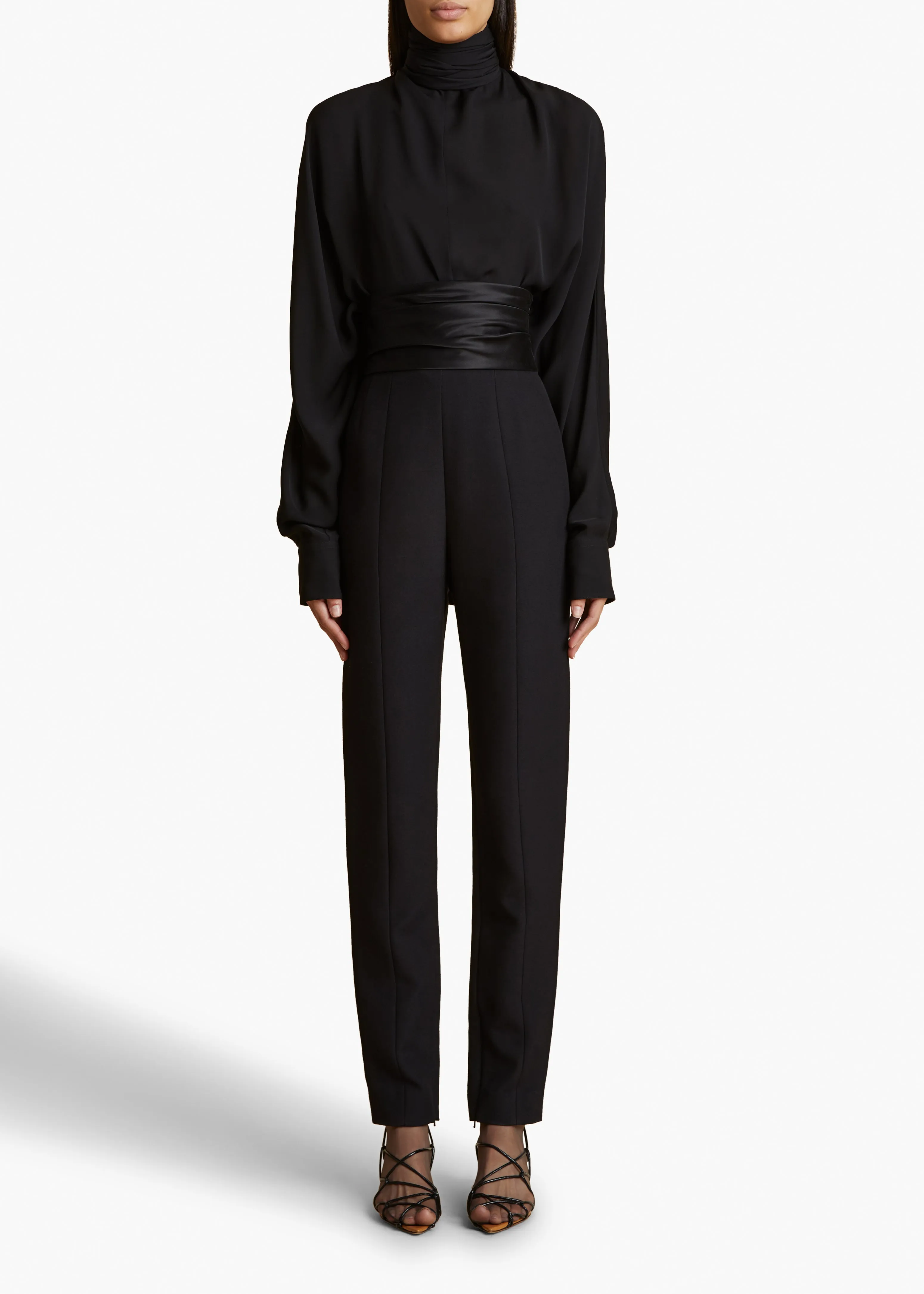 Bex Top in Black sold by KHAITE product image thumbnail 2