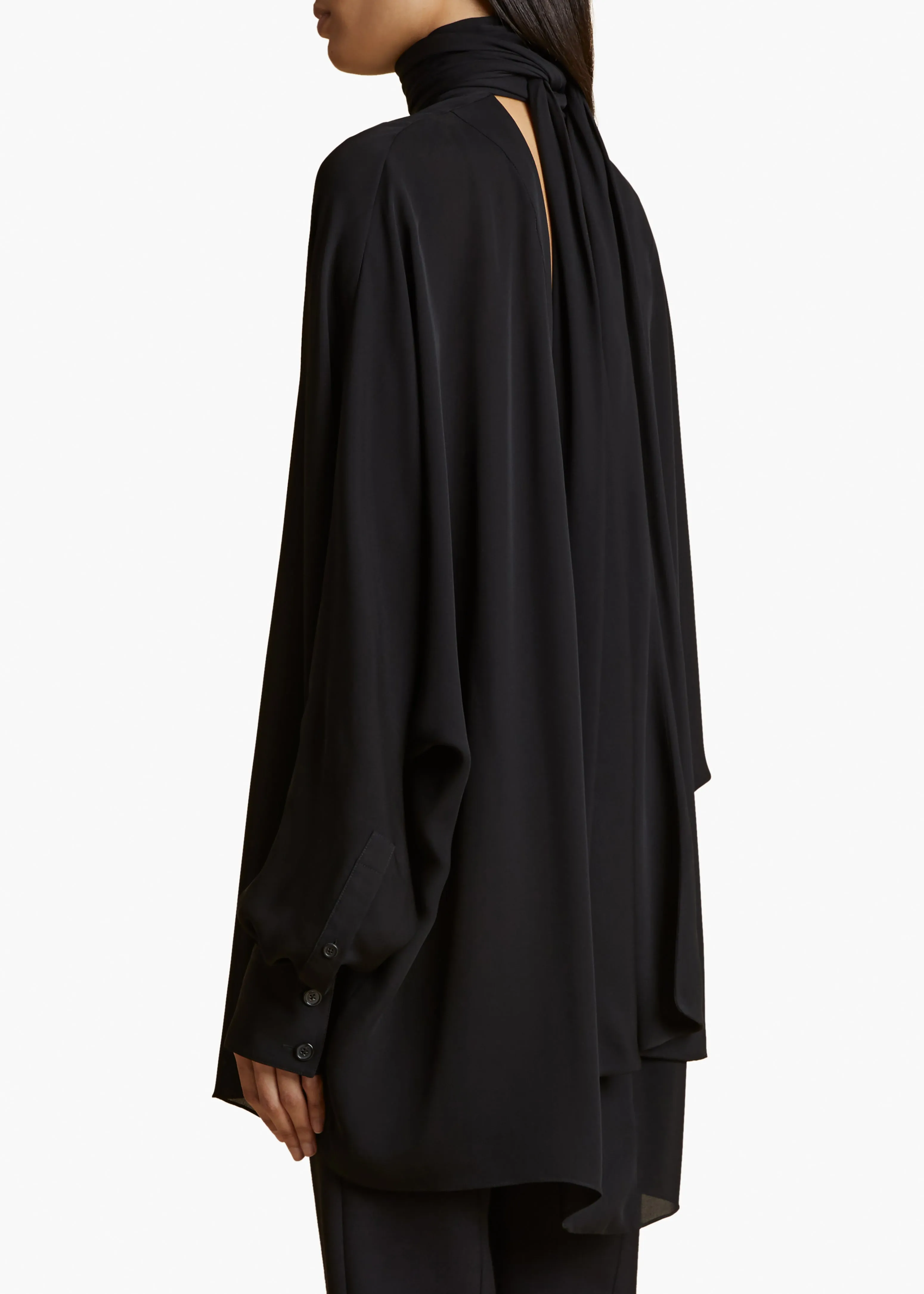 Bex Top in Black sold by KHAITE product image thumbnail 4