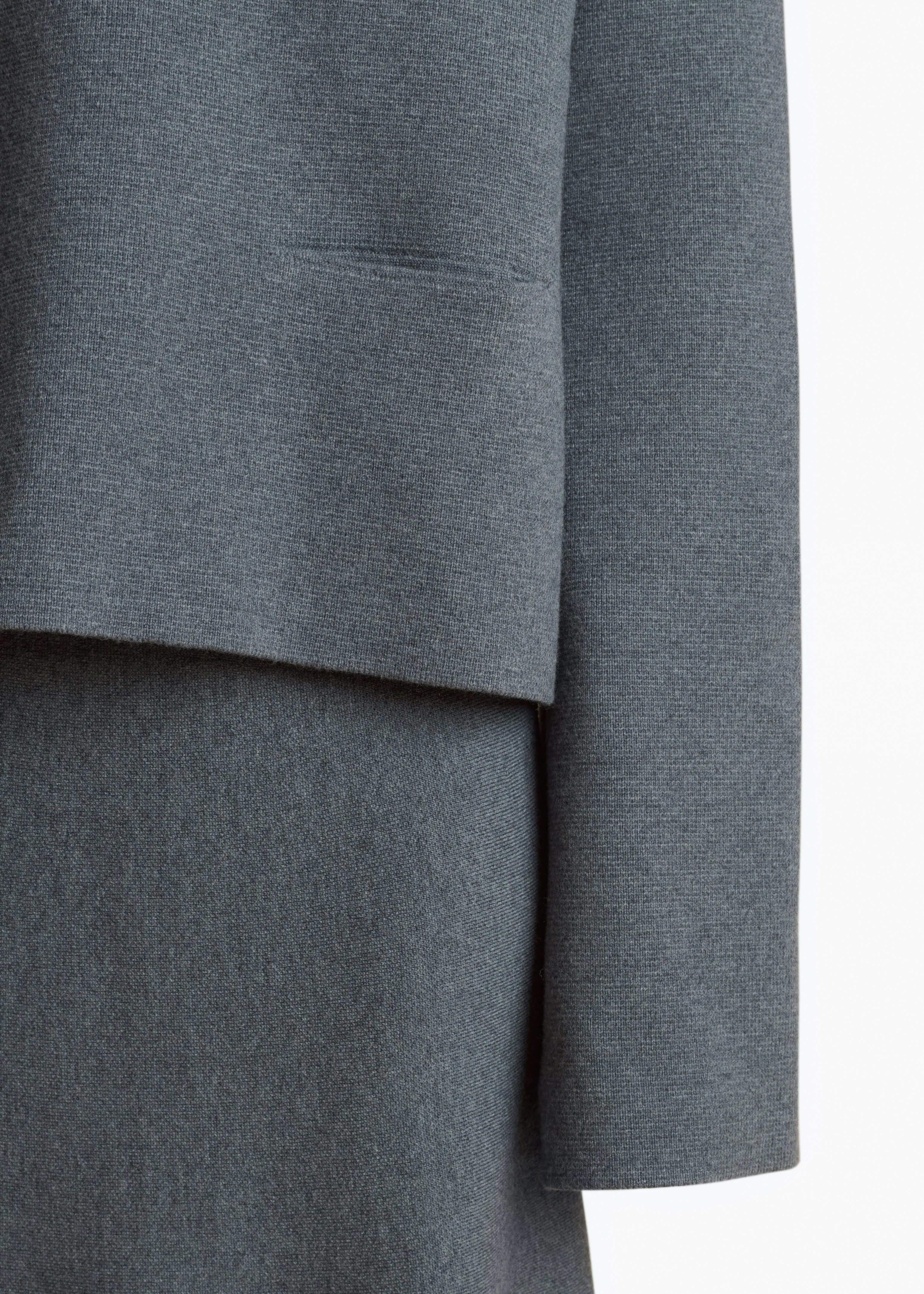 Aman Sweater in Sterling sold by KHAITE product image thumbnail 4