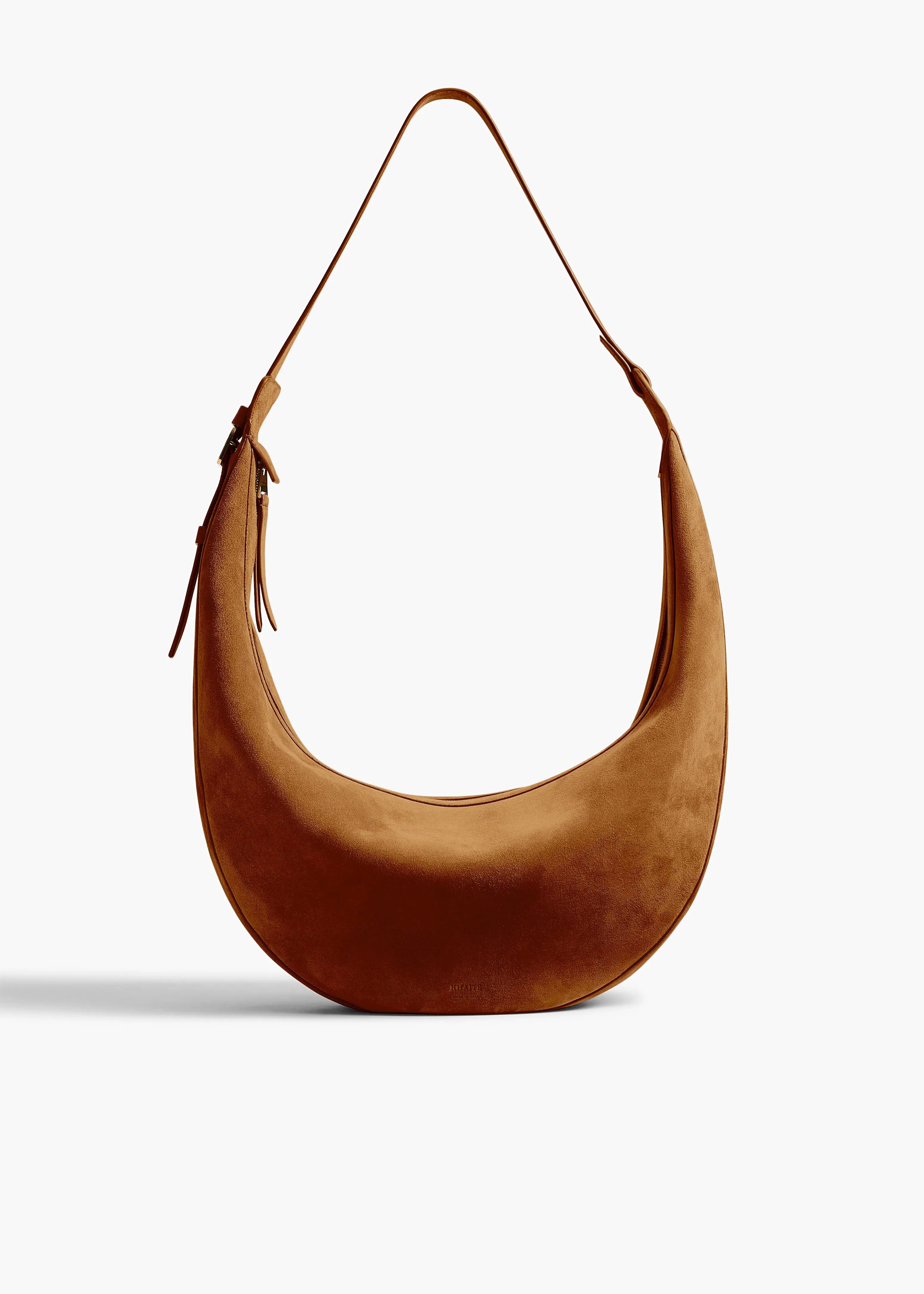 Augustina Hobo in Mud Suede sold by KHAITE product image thumbnail 2