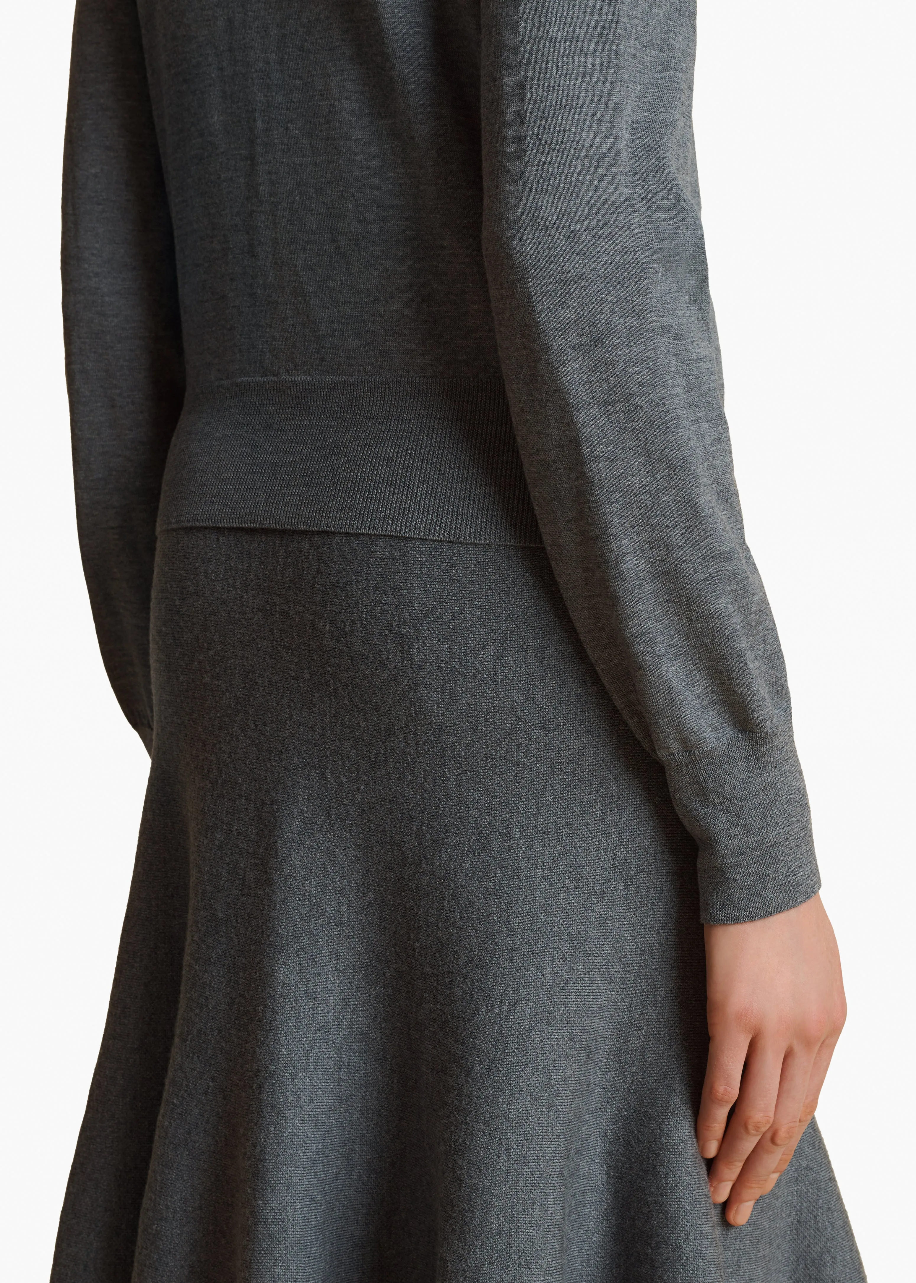 Jackie Cardigan in Sterling sold by KHAITE product image thumbnail 5