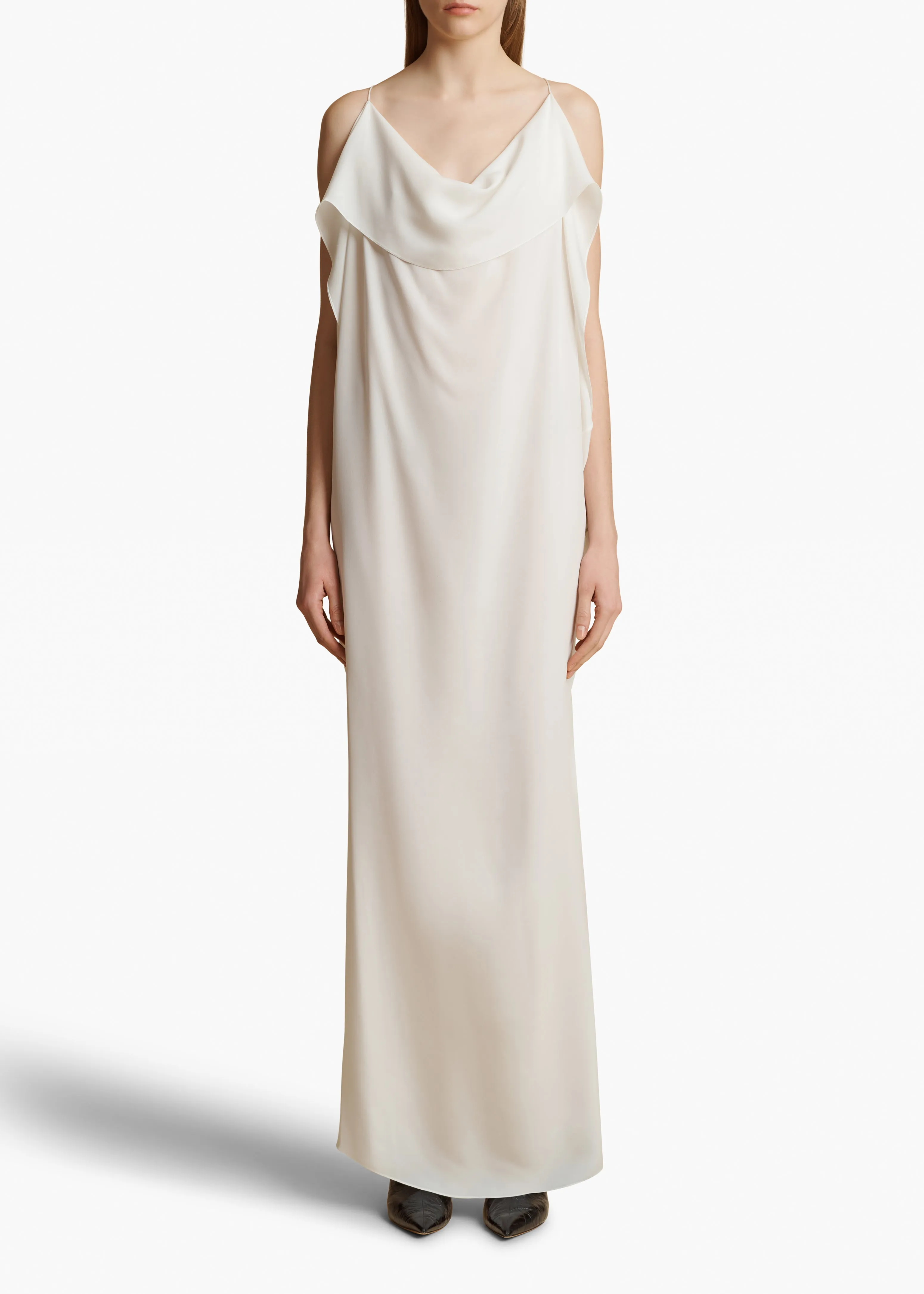 Dandora Dress in Cream sold by KHAITE product image thumbnail 2