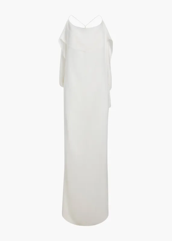 Dandora Dress in Cream sold by KHAITE