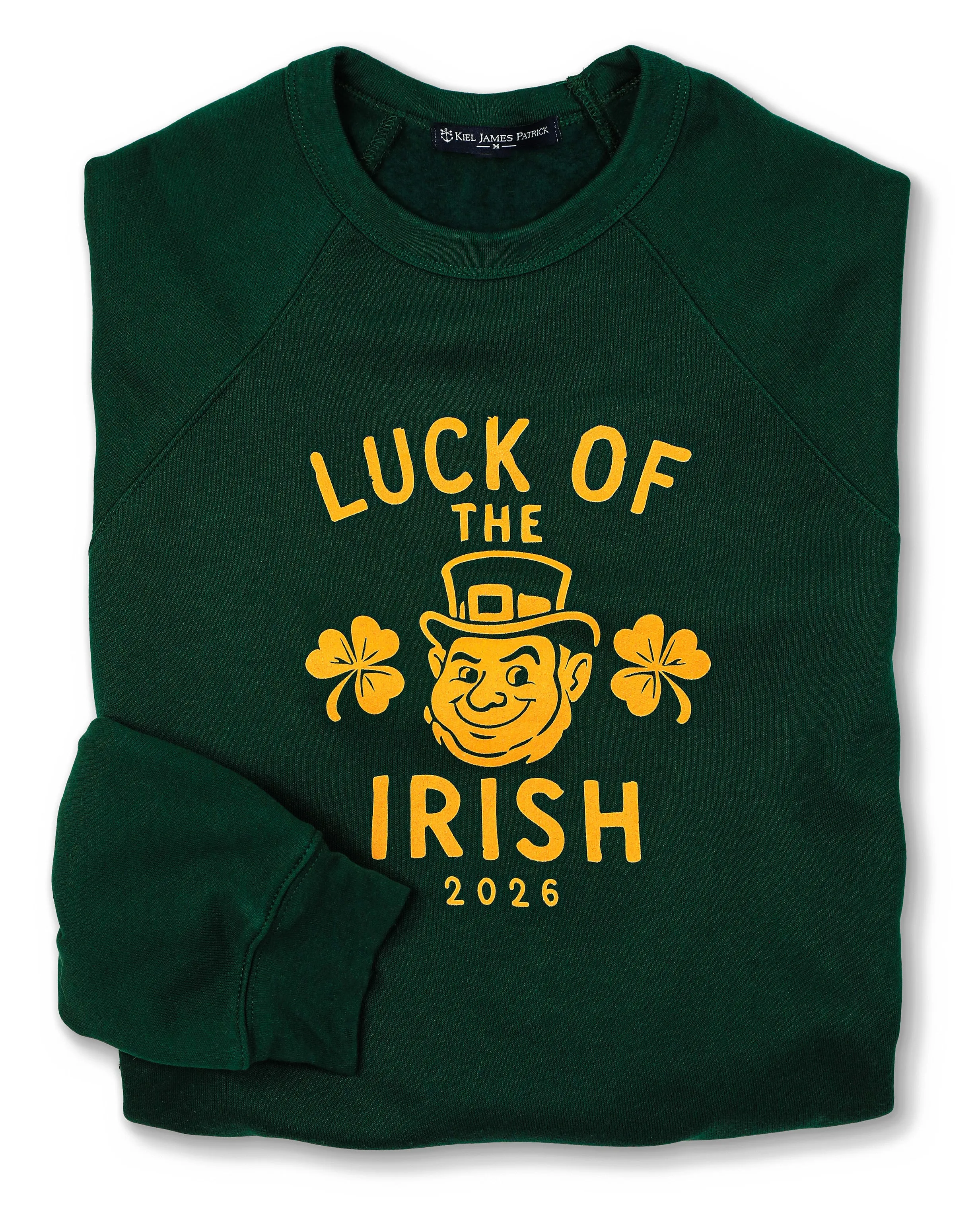 Luck of the Irish Sweatshirt sold by Kiel James Patrick