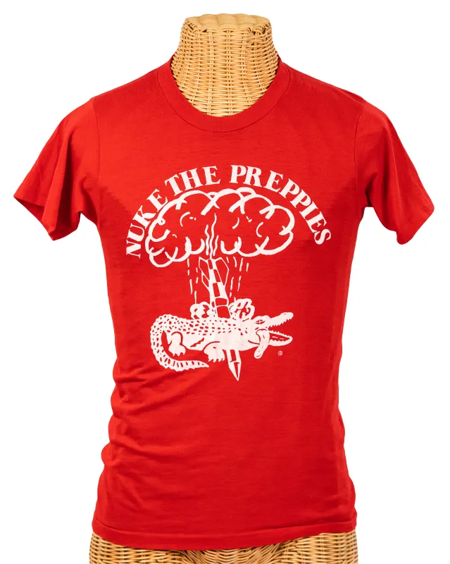 Vintage: Nuke the Preppies Red Tee made by Kiel James Patrick