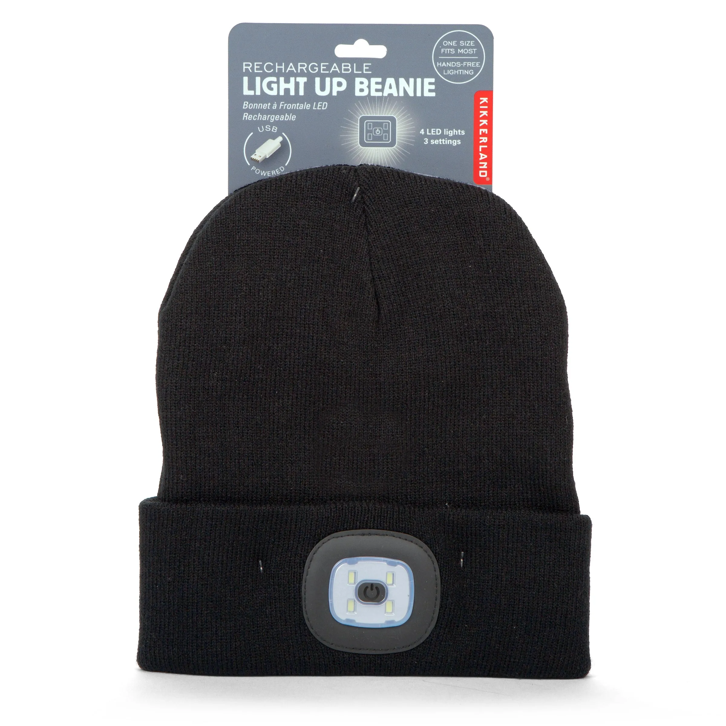 Rechargeable Light Up Beanie sold by Kikkerland product image thumbnail 3