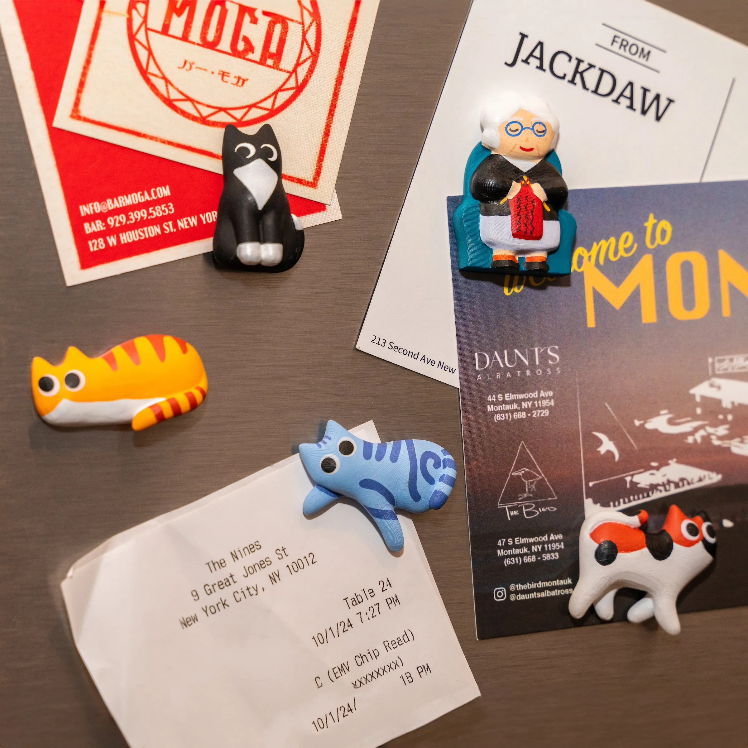 Cat Lady Magnets sold by Kikkerland product image thumbnail 2