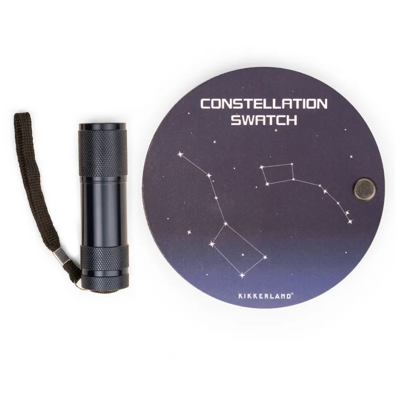 Constellation Swatch Book & Uv Flashlight sold by Kikkerland