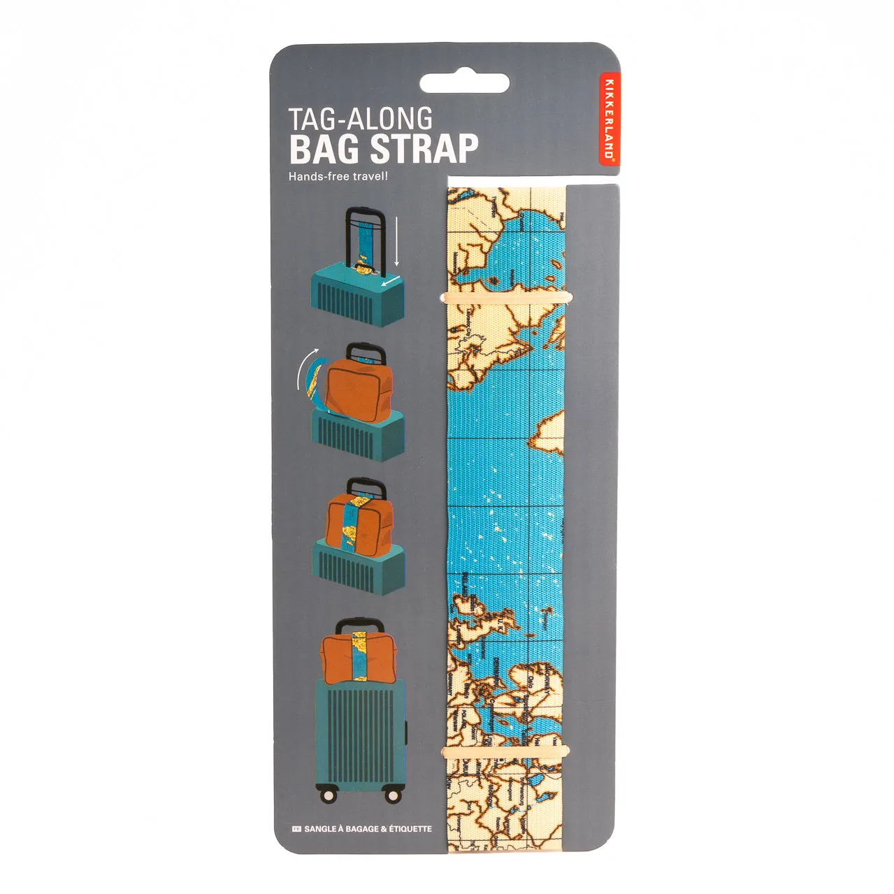 Tag-Along Bag Strap sold by Kikkerland product image thumbnail 5