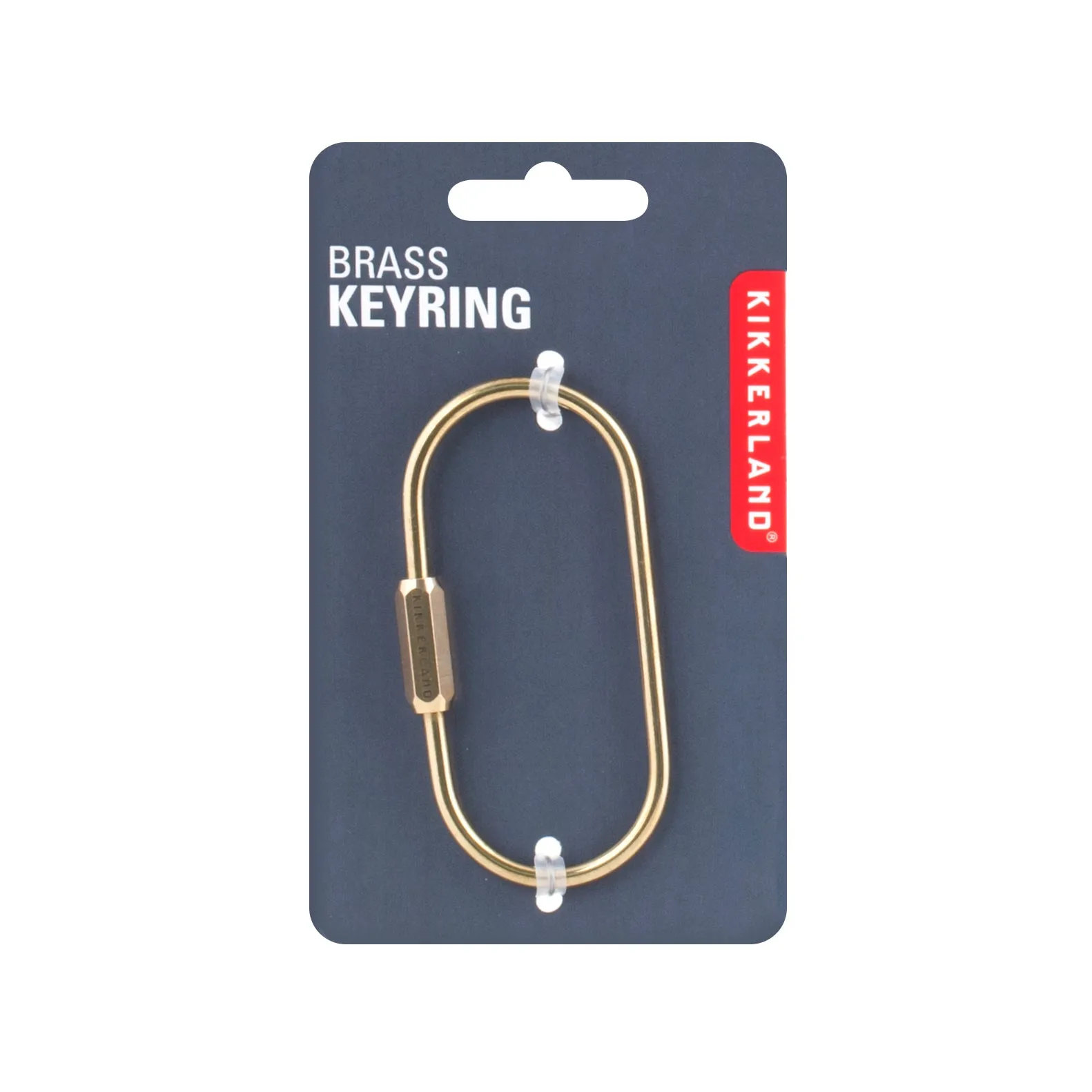 Brass Keyring sold by Kikkerland product image thumbnail 3