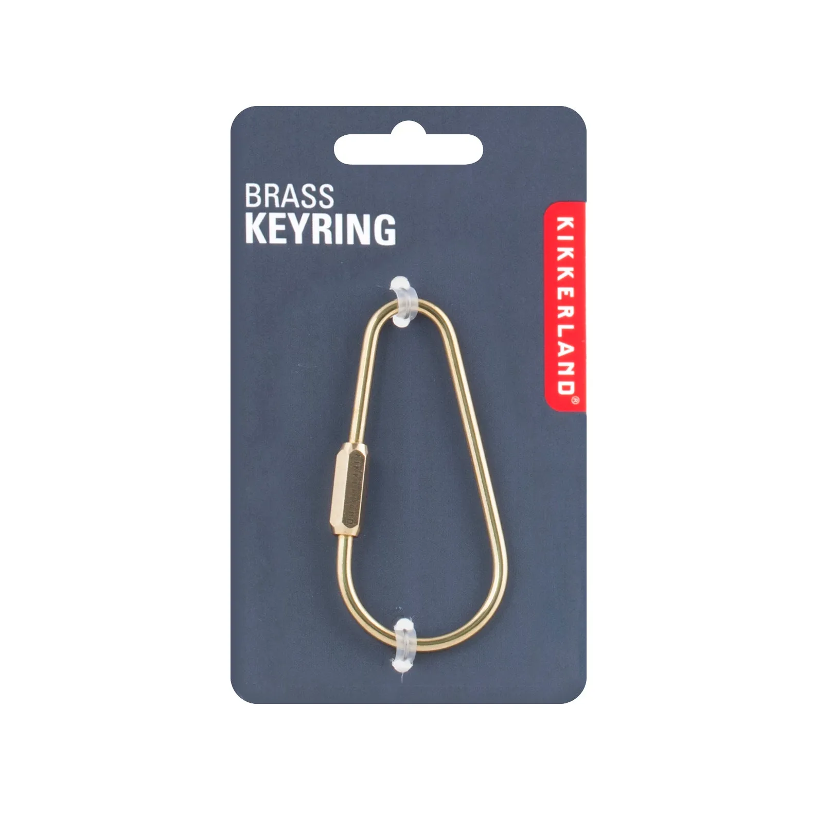 Brass Keyring sold by Kikkerland product image thumbnail 5