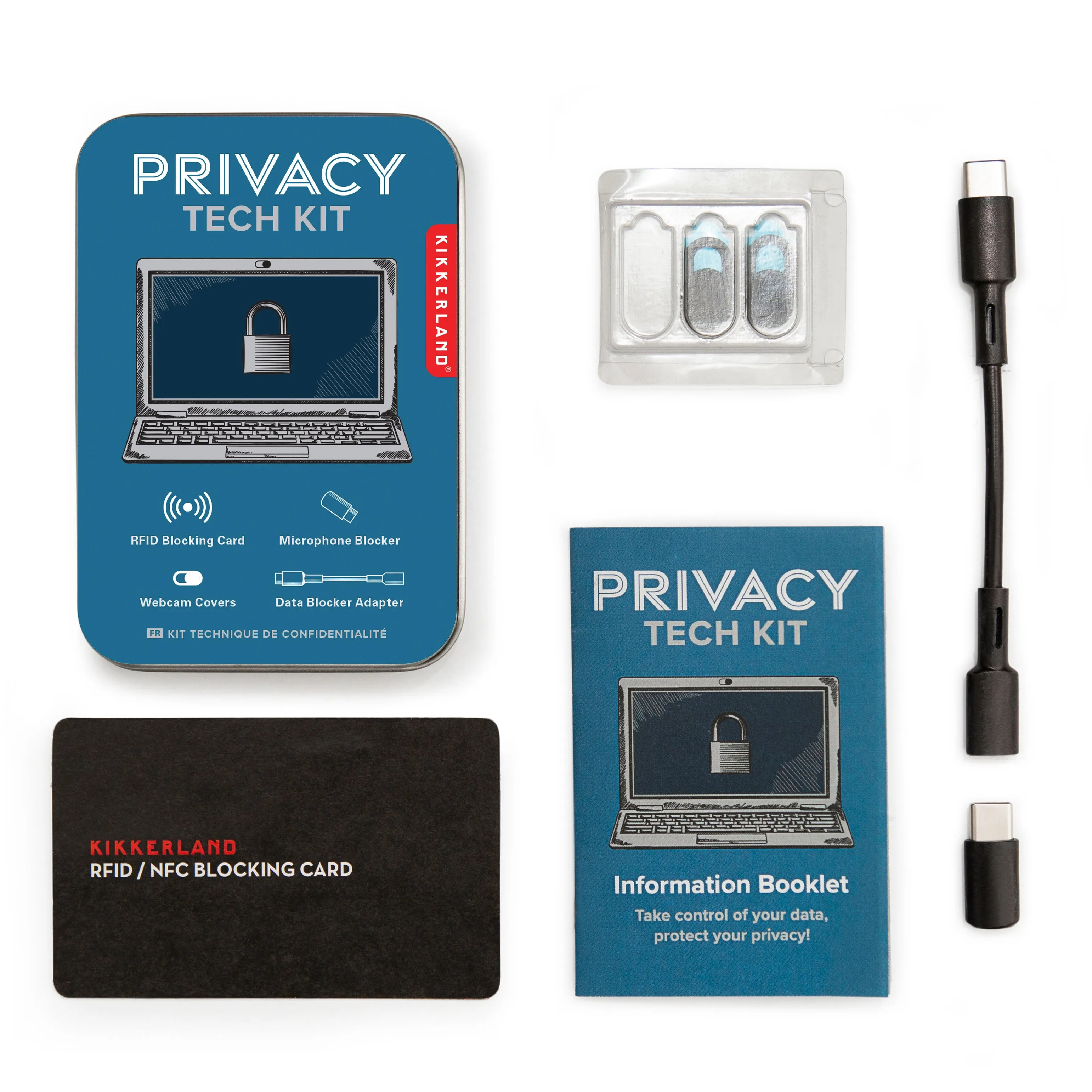Privacy Tech Kit sold by Kikkerland product image thumbnail 2