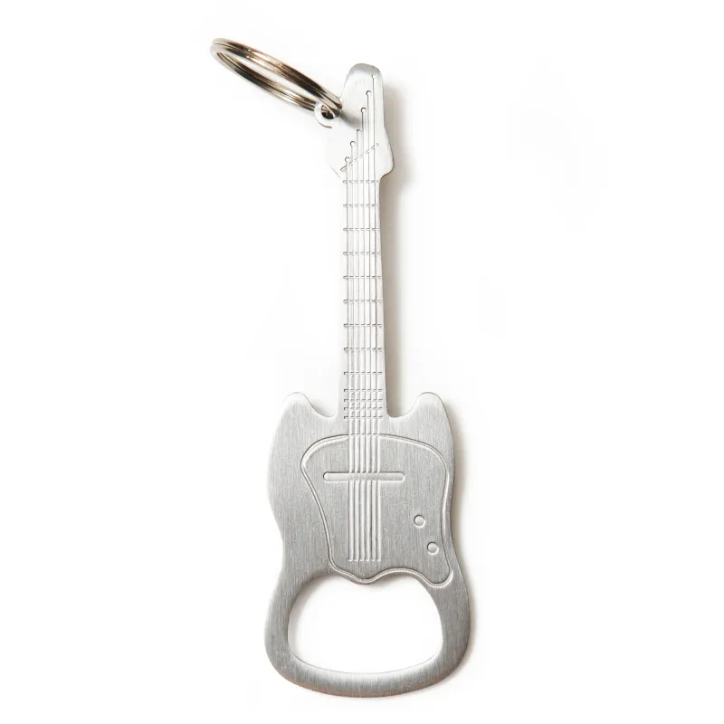 Guitar Keychain Bottle Opener sold by Kikkerland