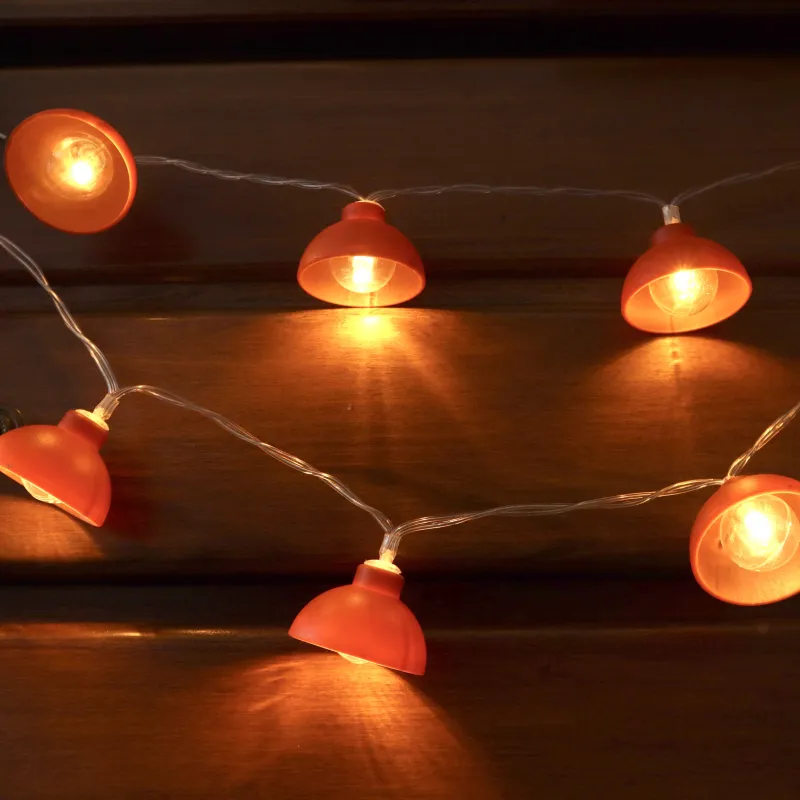 Terracotta String Lights 10 Ft sold by Kikkerland