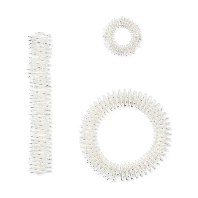Acupressure Rings Set sold by Kikkerland