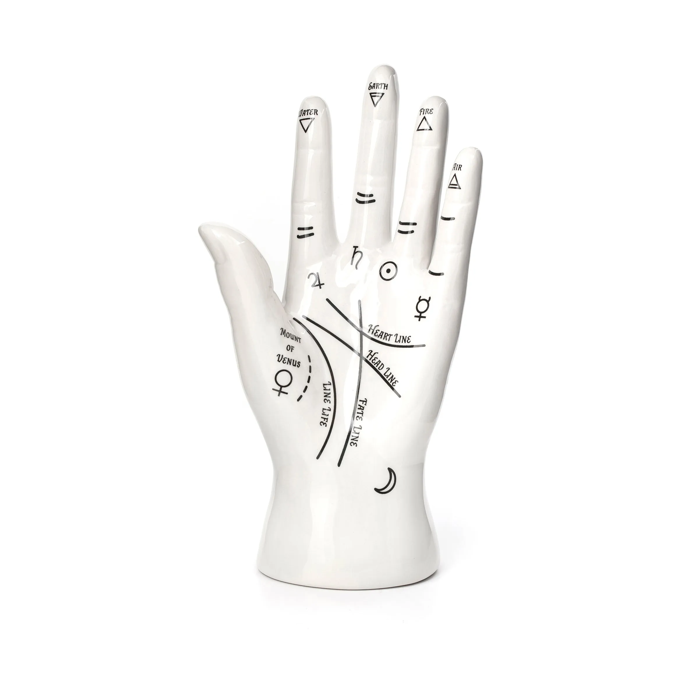 Palm Reader Jewelry Stand sold by Kikkerland