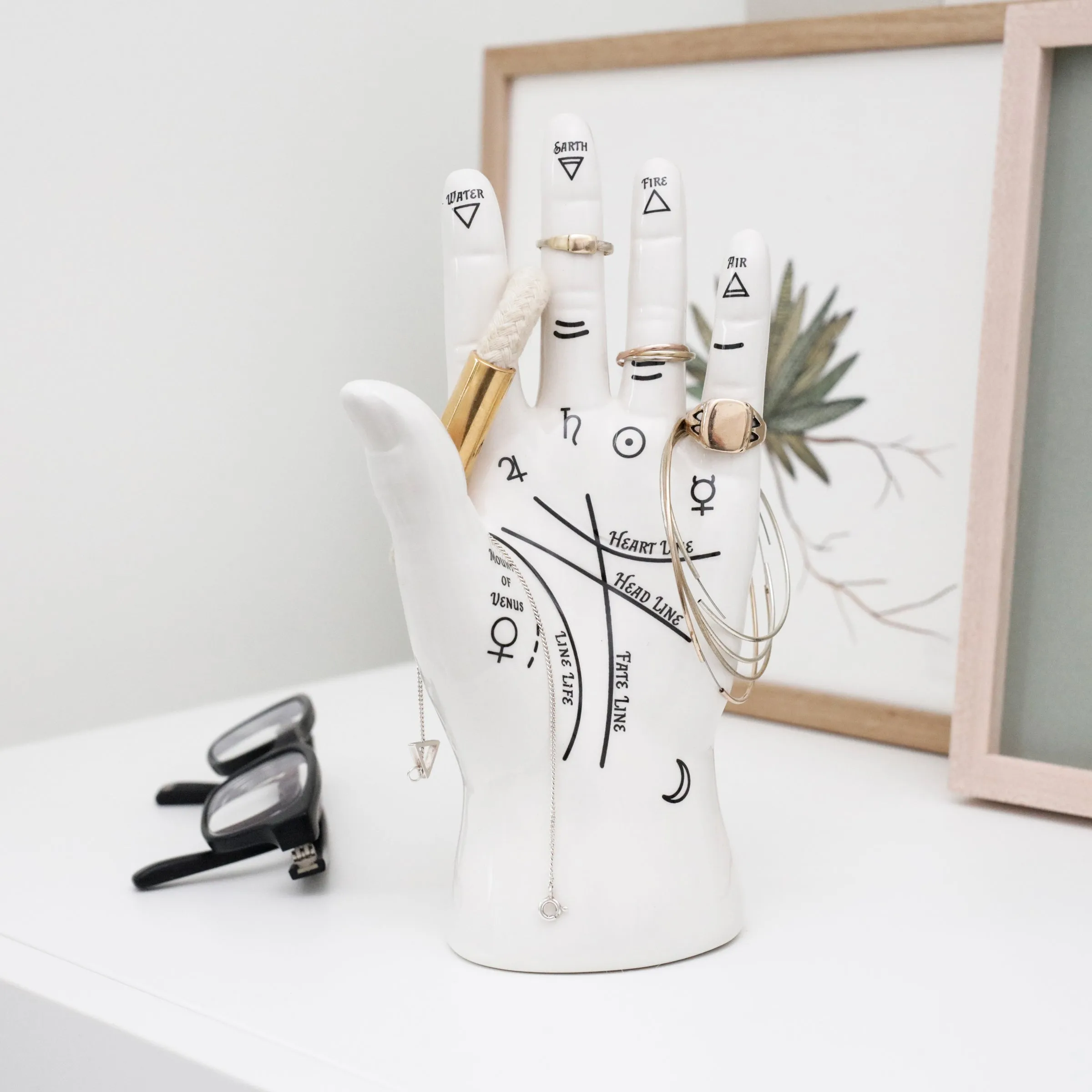 Palm Reader Jewelry Stand sold by Kikkerland product image thumbnail 3